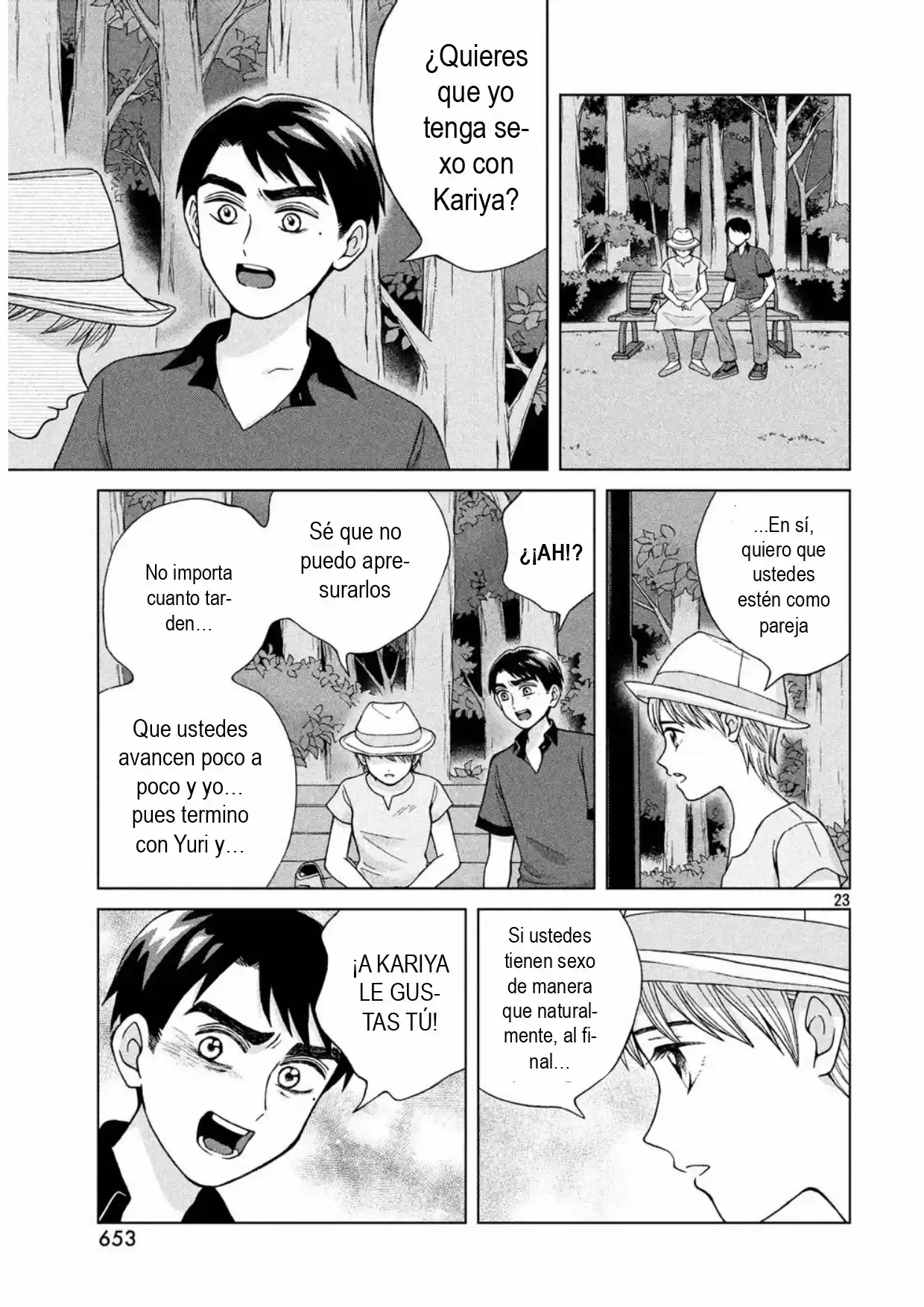 Quiero Abrazar A Aono-kun Con Tantas Ganas Que Podría Morir. - Capítulo 19 - Página 23 - LectorTMOo