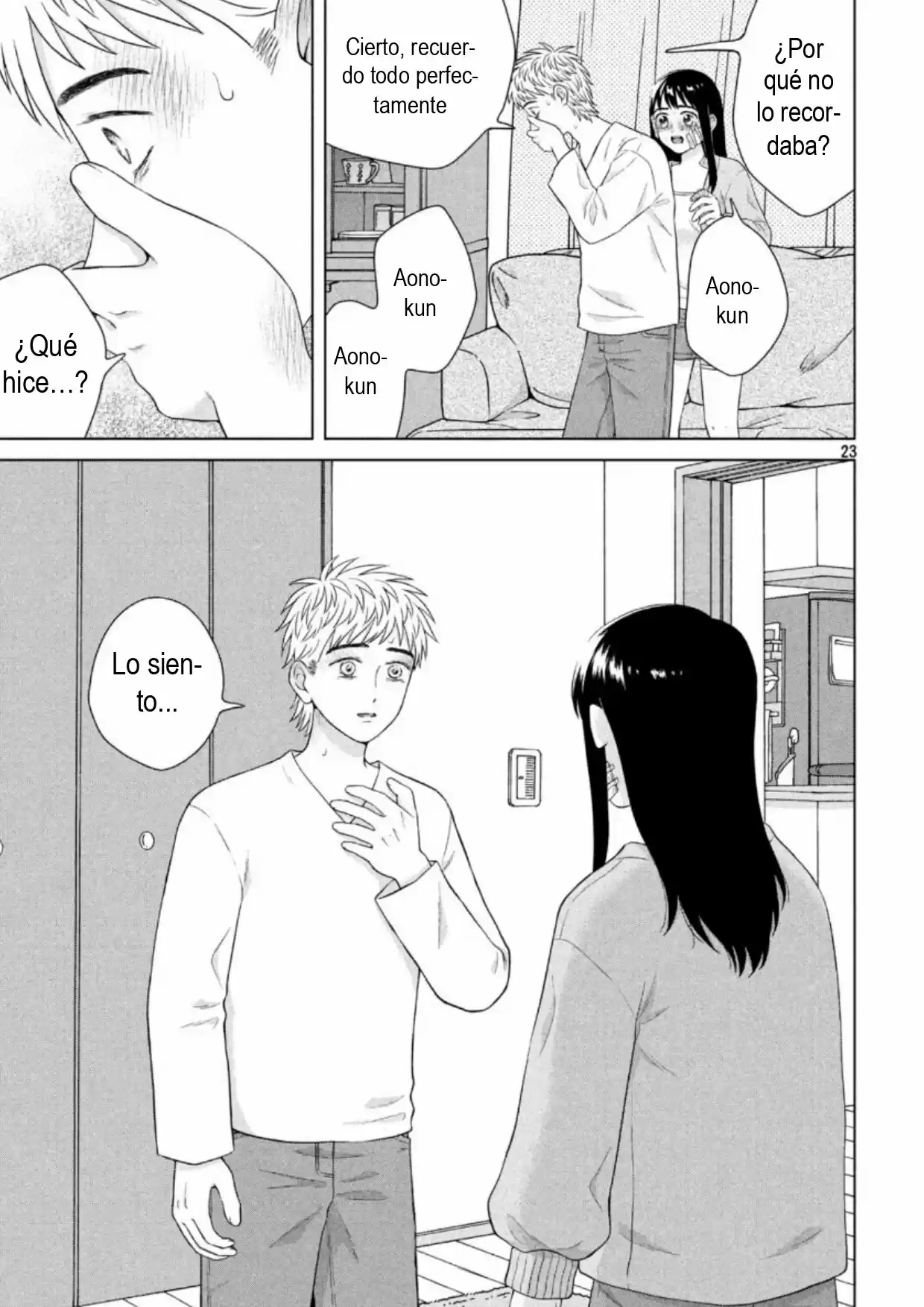 Quiero Abrazar A Aono-kun Con Tantas Ganas Que Podría Morir. - Capítulo 34 - Página 23 - LectorTMOo