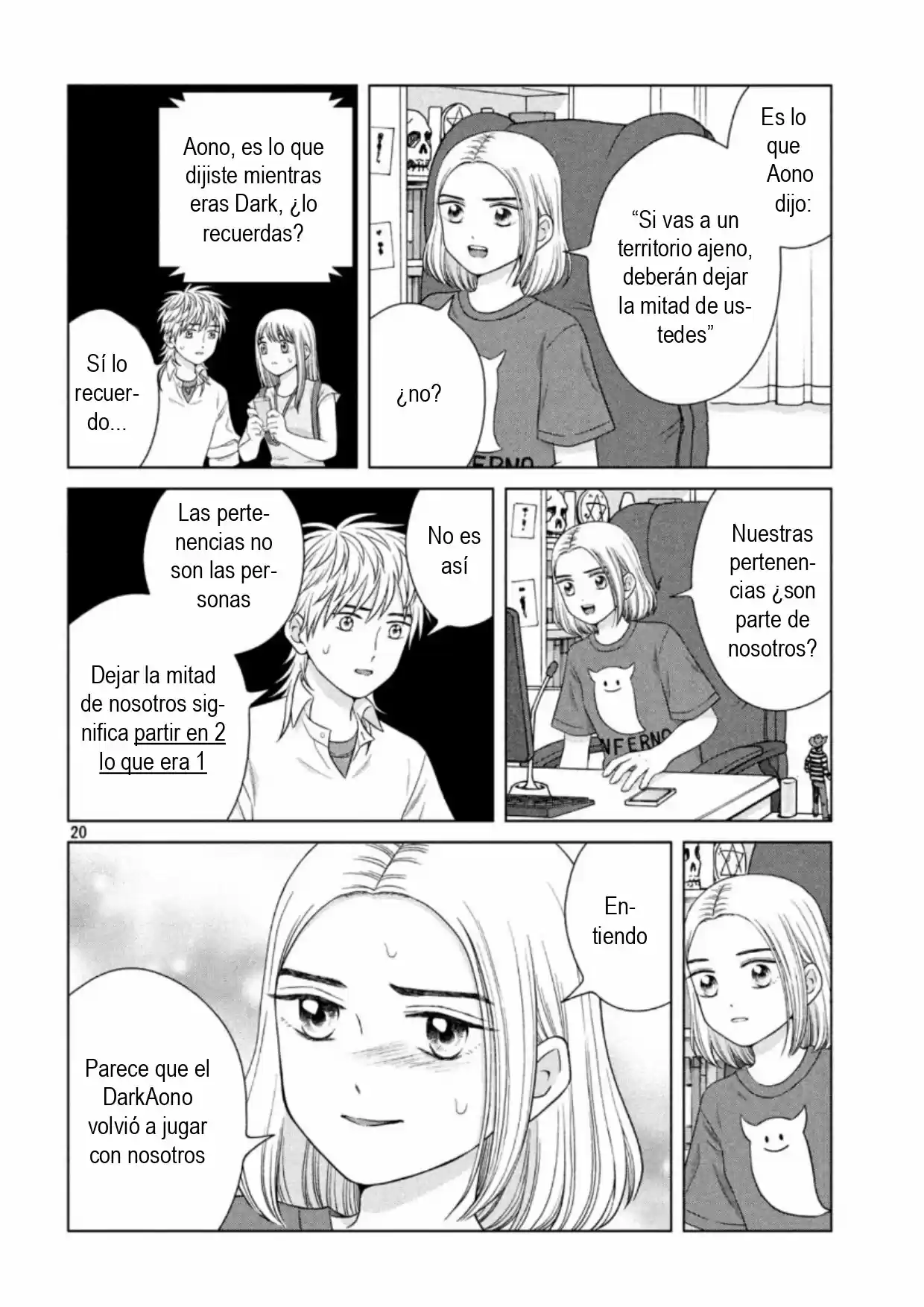 Quiero Abrazar A Aono-kun Con Tantas Ganas Que Podría Morir. - Capítulo 35 - Página 20 - LectorTMOo