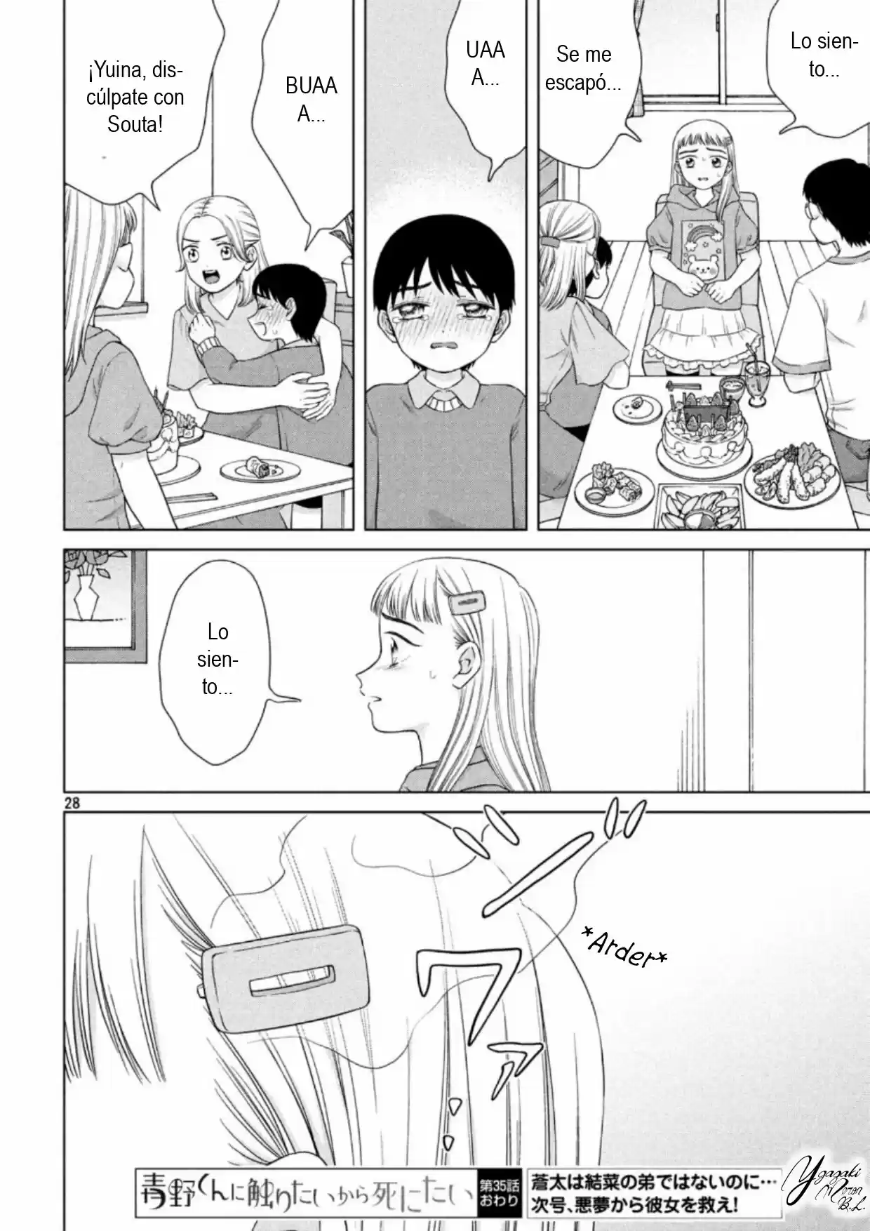 Quiero Abrazar A Aono-kun Con Tantas Ganas Que Podría Morir. - Capítulo 35 - Página 28 - LectorTMOo