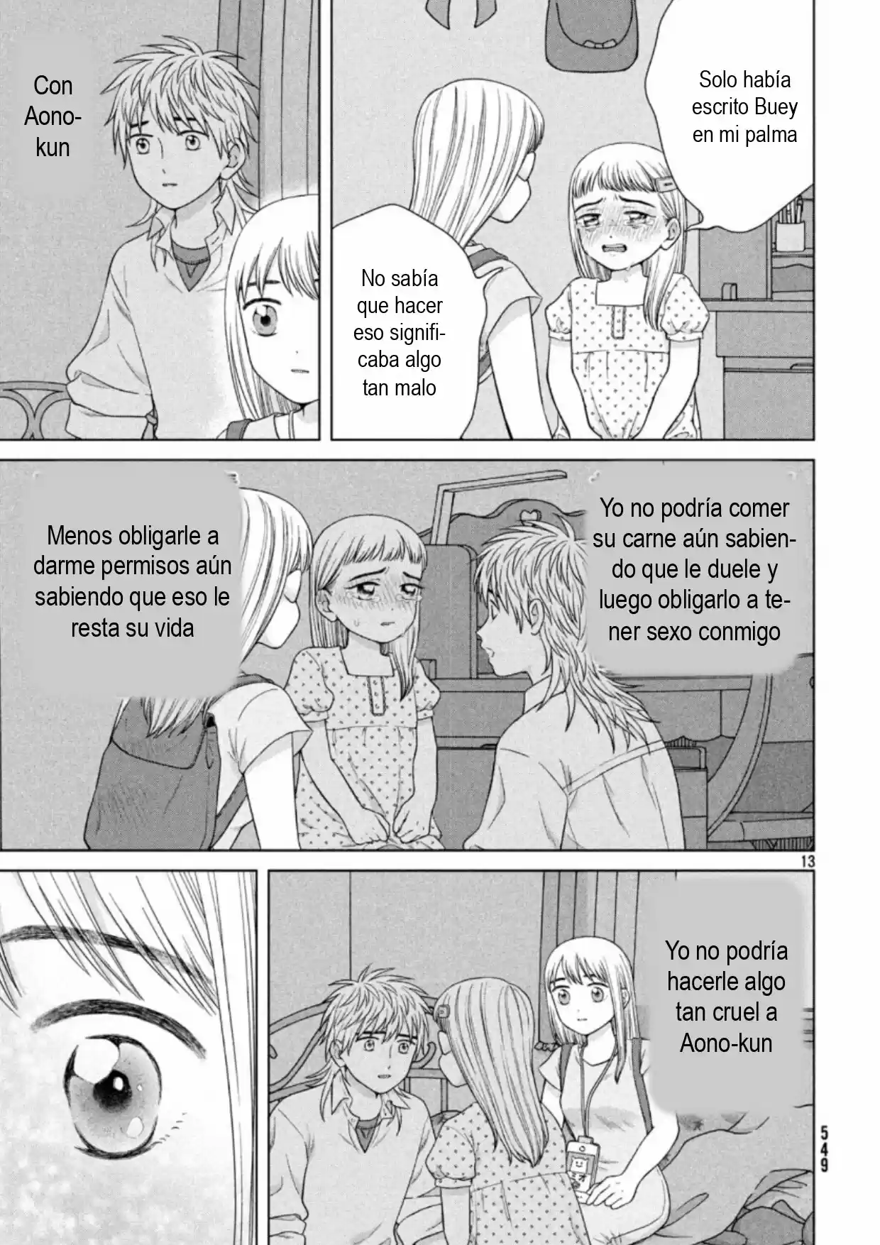 Quiero Abrazar A Aono-kun Con Tantas Ganas Que Podría Morir. - Capítulo 36 - Página 13 - LectorTMOo