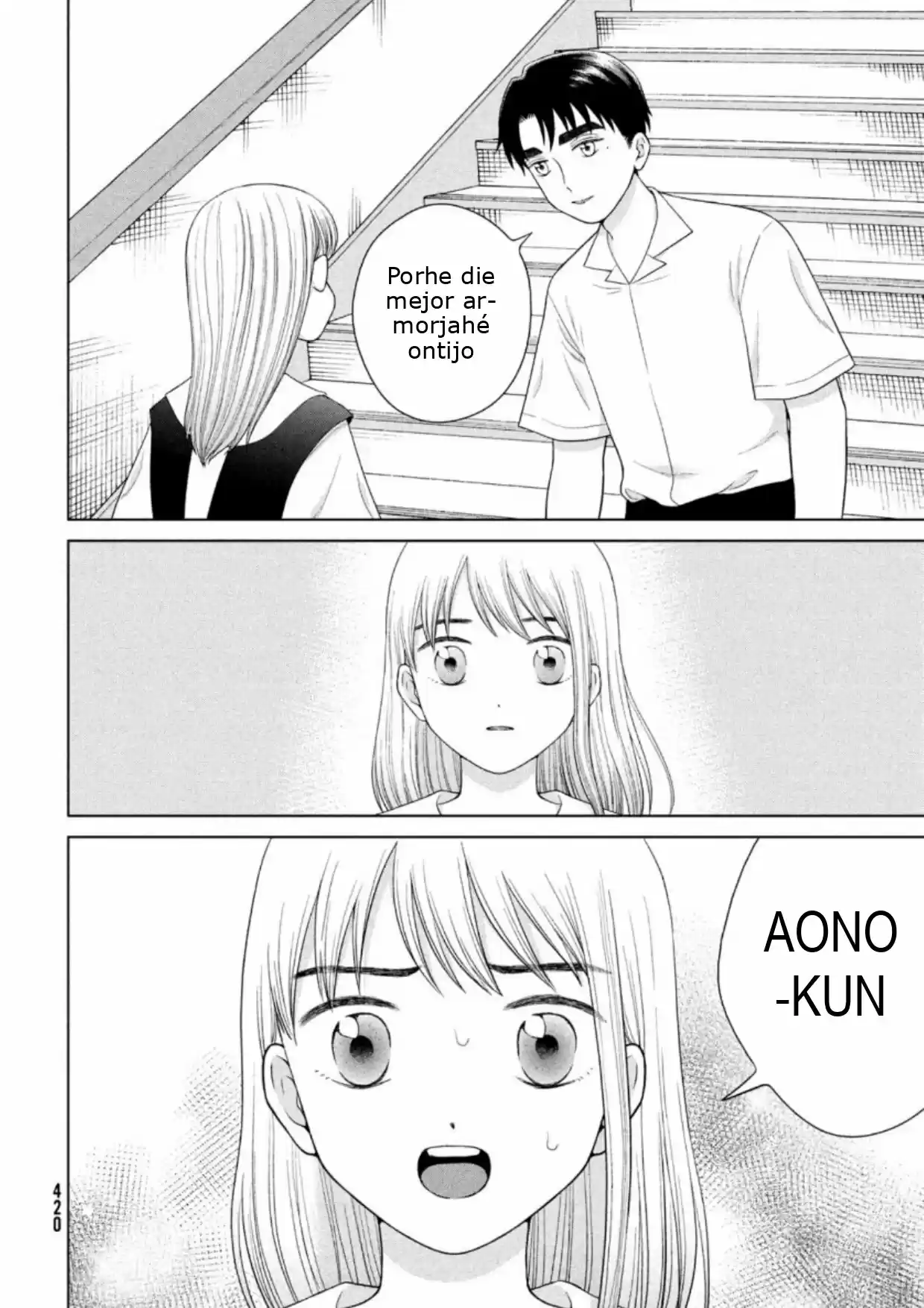 Quiero Abrazar A Aono-kun Con Tantas Ganas Que Podría Morir. - Capítulo 40 - Página 27 - LectorTMOo
