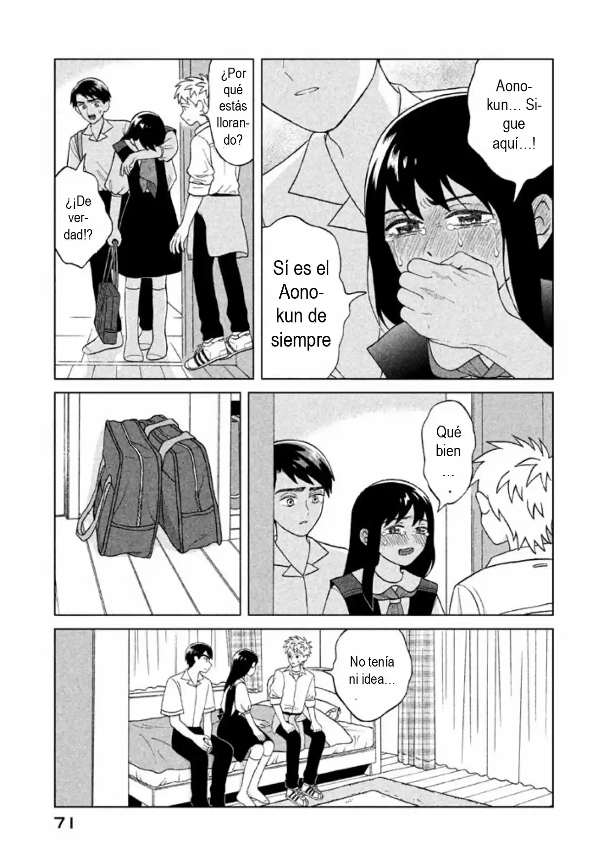 Quiero Abrazar A Aono-kun Con Tantas Ganas Que Podría Morir. - Capítulo 7 - Página 35 - LectorTMOo