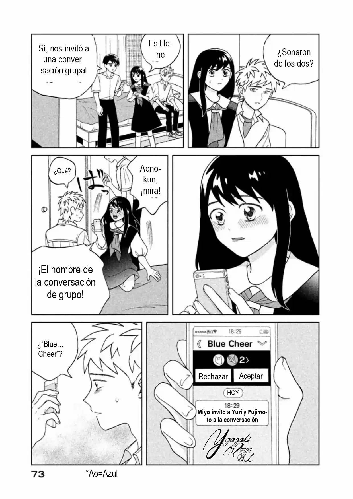 Quiero Abrazar A Aono-kun Con Tantas Ganas Que Podría Morir. - Capítulo 7 - Página 39 - LectorTMOo
