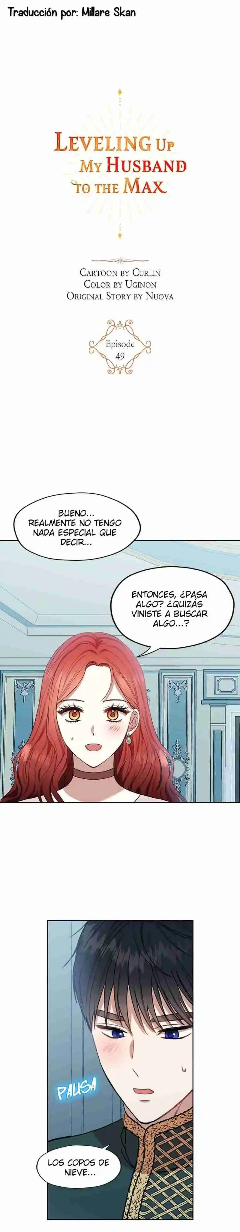 Quiero Ayudar A Mi Esposo A Llegar Al Nivel Completo - Capítulo 49 - Página 1 - LectorTMOo