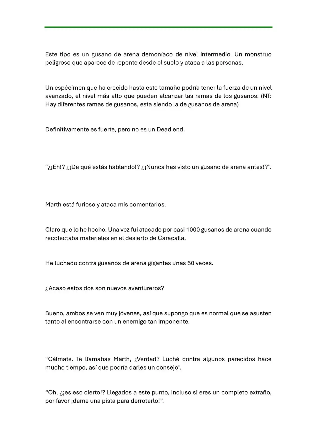 Quiero Llevar Una Vida Tranquila En Un Pueblo Fronterizo (Web Novel) (Novela) - Capítulo 3 - Página 4 - LectorTMOo