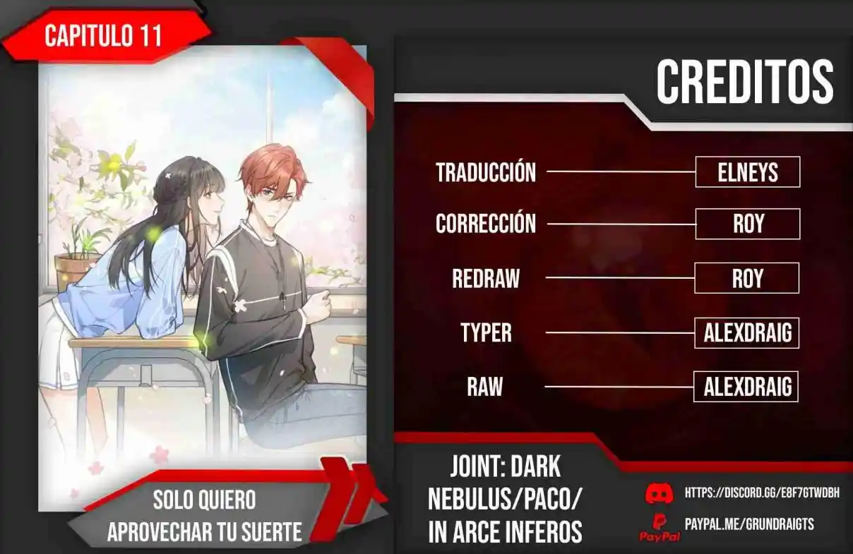 Quiero Tu Suerte - Capítulo 12 - Página 1 - LectorTMOo