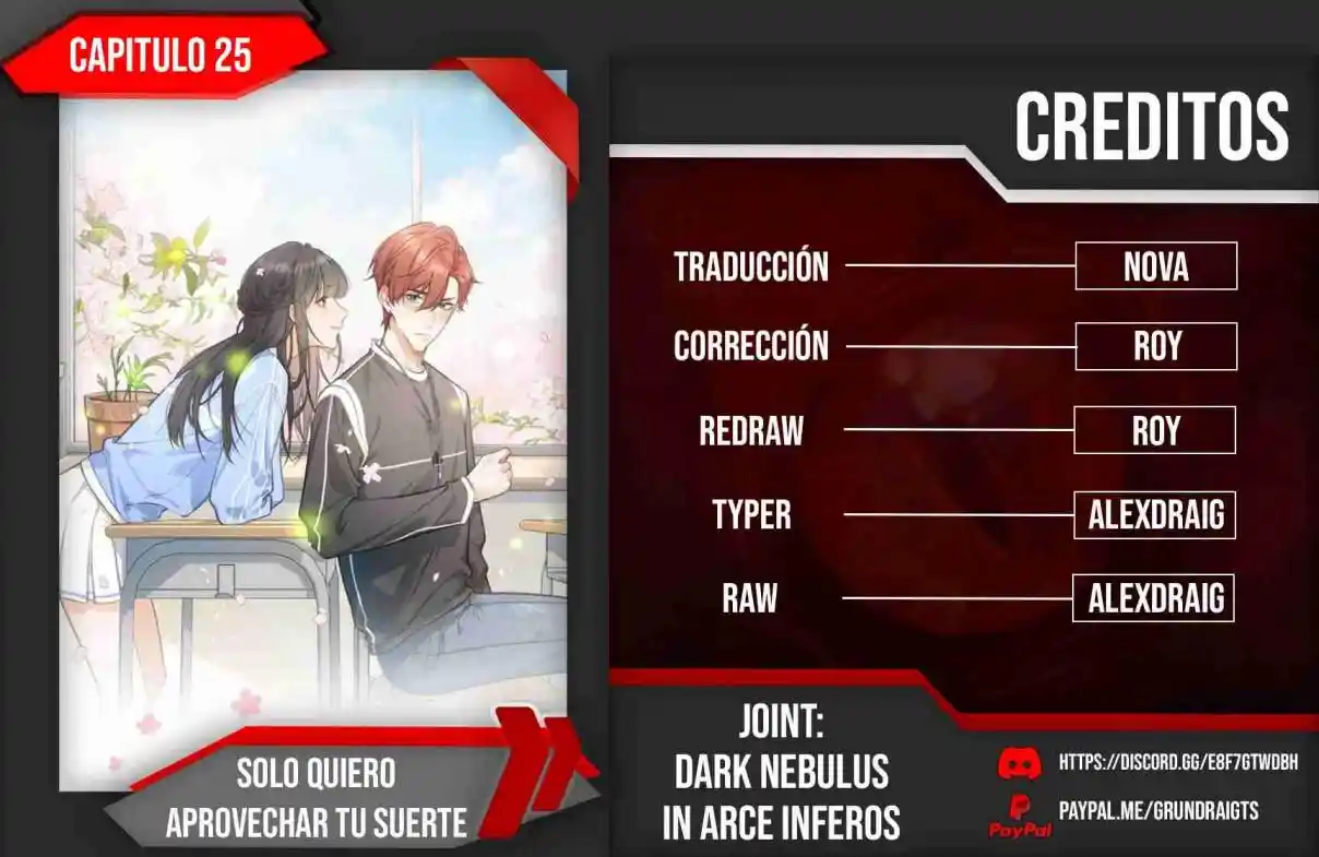 Quiero Tu Suerte - Capítulo 26 - Página 1 - LectorTMOo