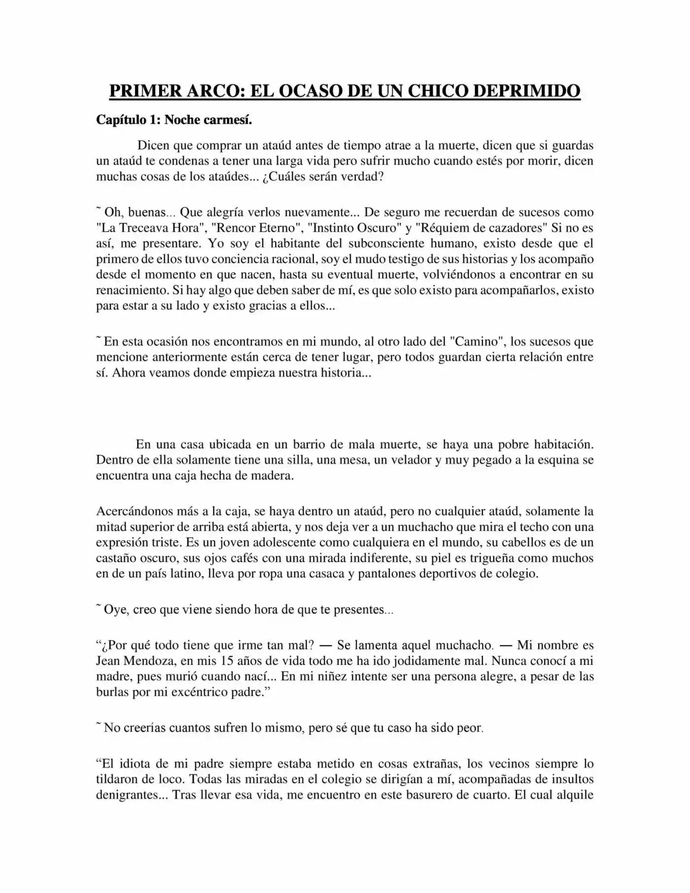 RÉQUIEM DE SANGRE (Novela) - Capítulo 1 - Página 2 - LectorTMOo