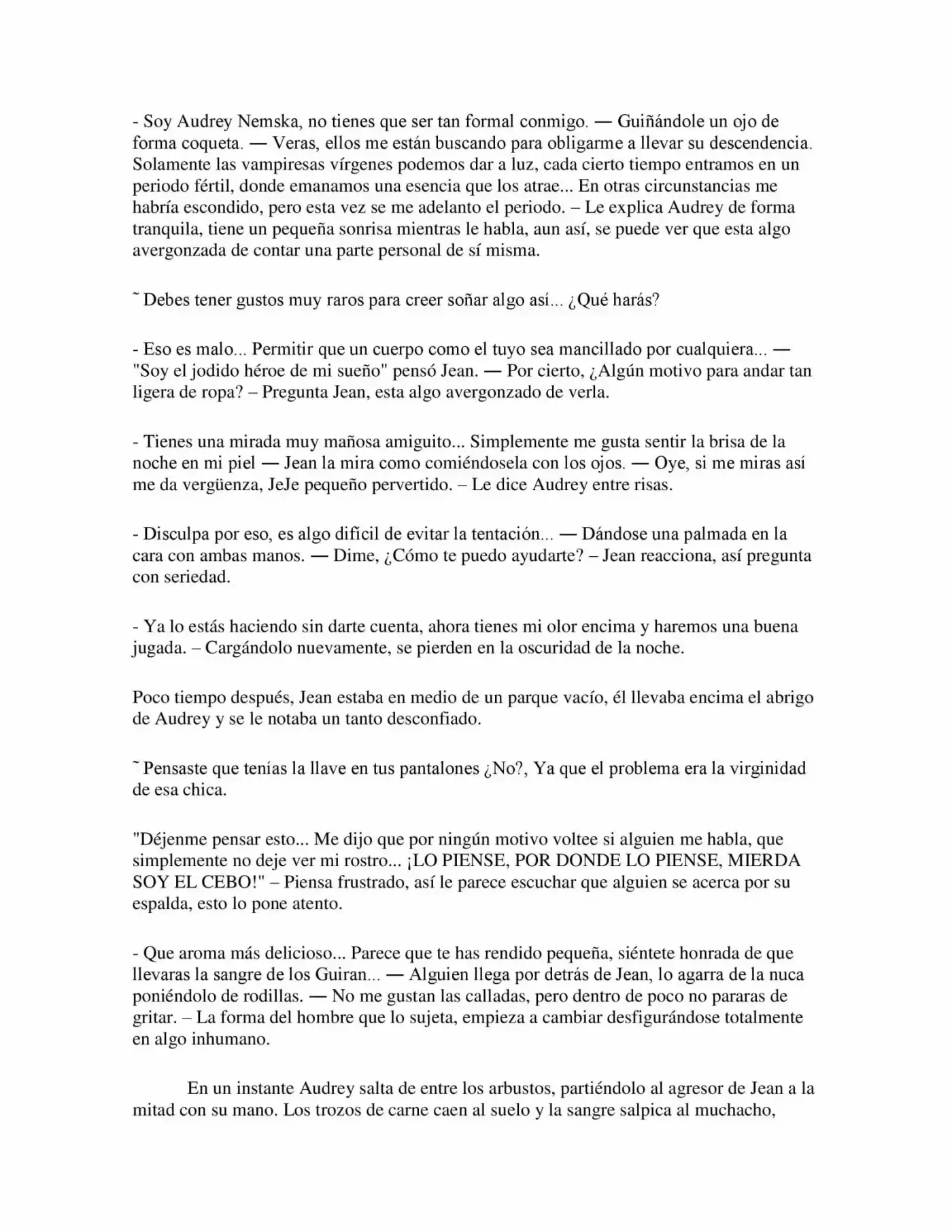 RÉQUIEM DE SANGRE (Novela) - Capítulo 1 - Página 5 - LectorTMOo