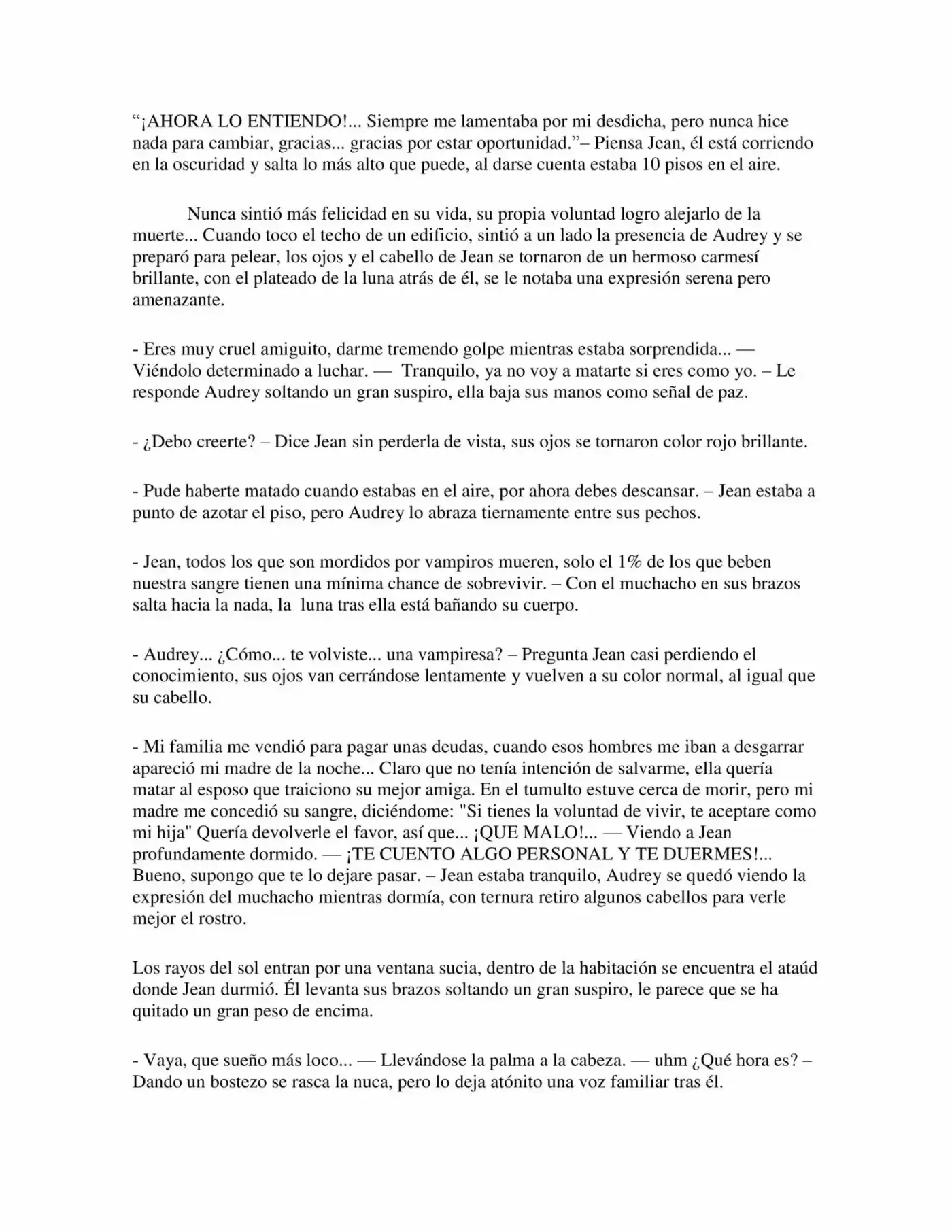 RÉQUIEM DE SANGRE (Novela) - Capítulo 1 - Página 9 - LectorTMOo