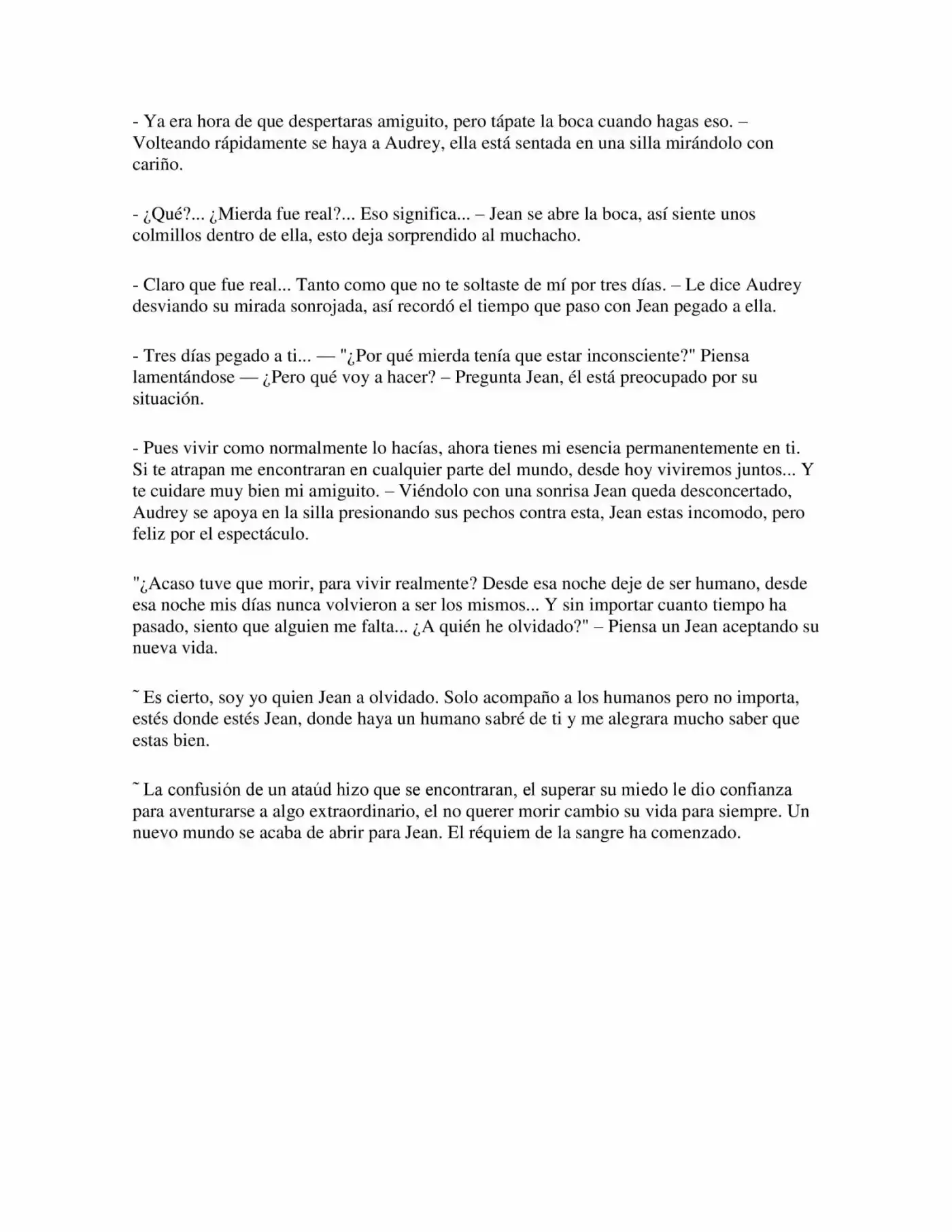 RÉQUIEM DE SANGRE (Novela) - Capítulo 1 - Página 10 - LectorTMOo