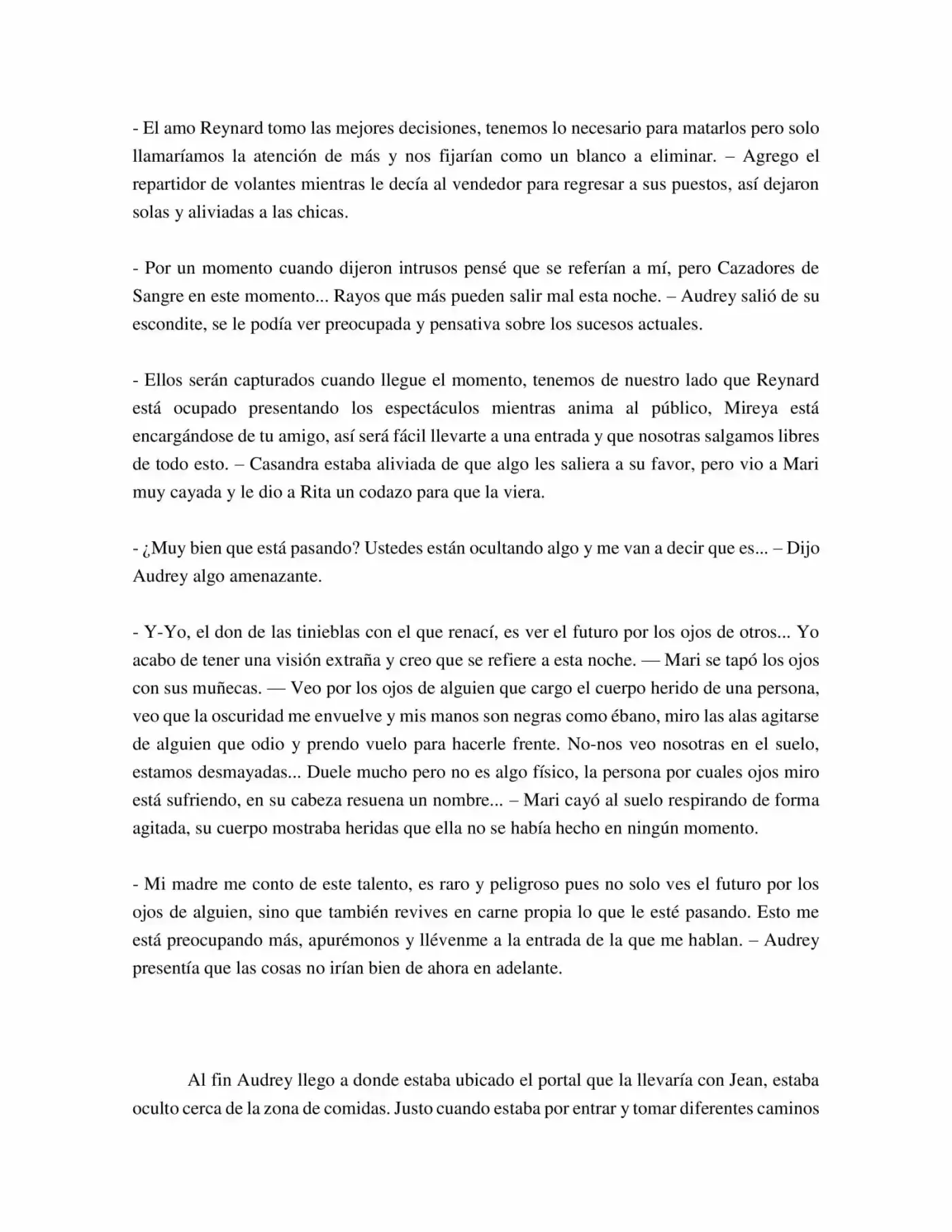 RÉQUIEM DE SANGRE (Novela) - Capítulo 11 - Página 5 - LectorTMOo