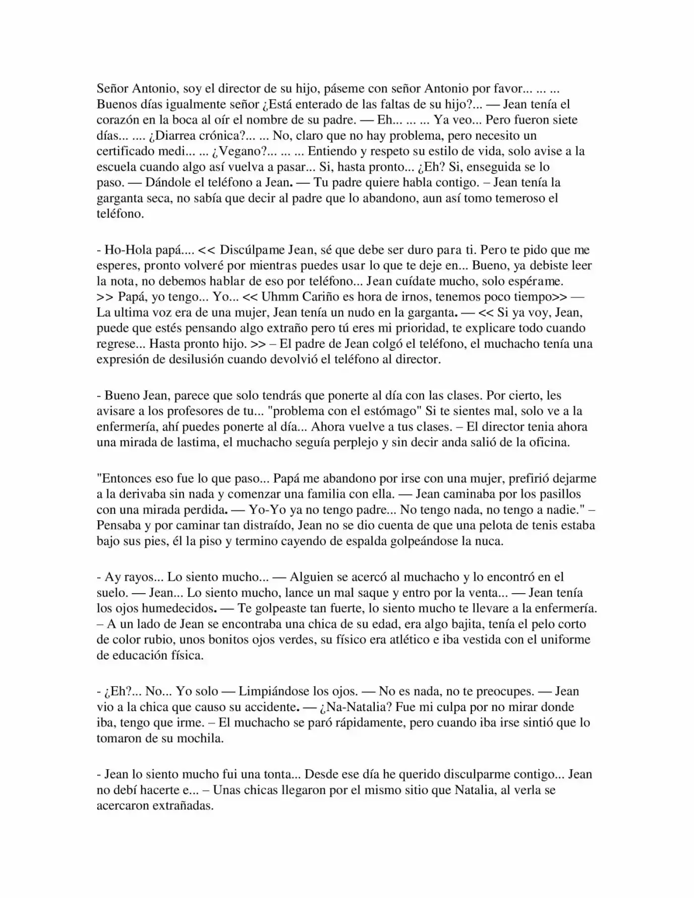 RÉQUIEM DE SANGRE (Novela) - Capítulo 2 - Página 6 - LectorTMOo
