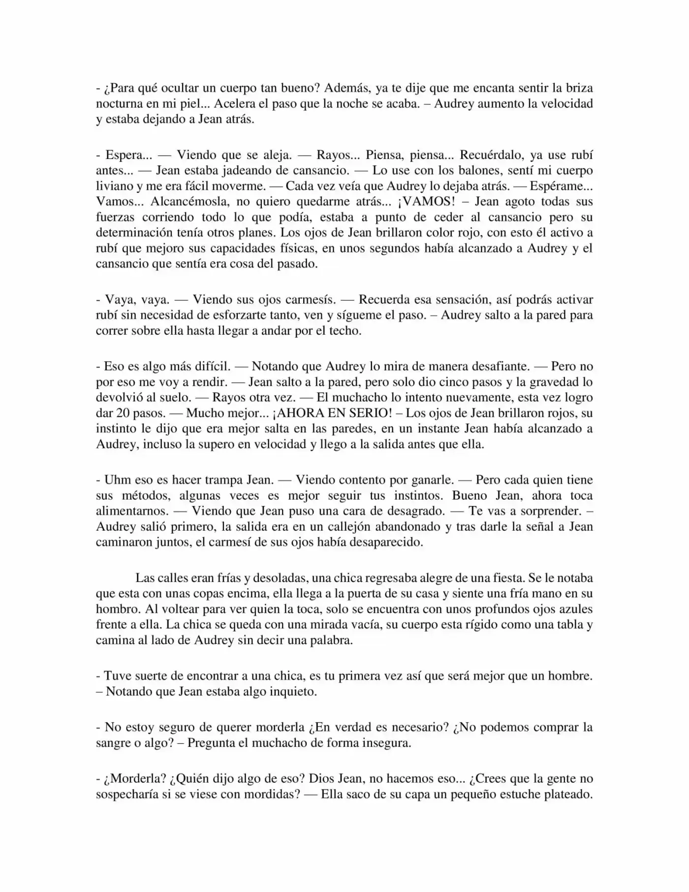 RÉQUIEM DE SANGRE (Novela) - Capítulo 5 - Página 3 - LectorTMOo