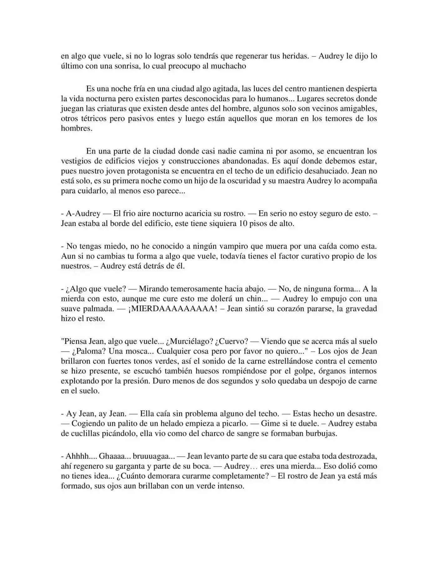 RÉQUIEM DE SANGRE (Novela) - Capítulo 5 - Página 6 - LectorTMOo