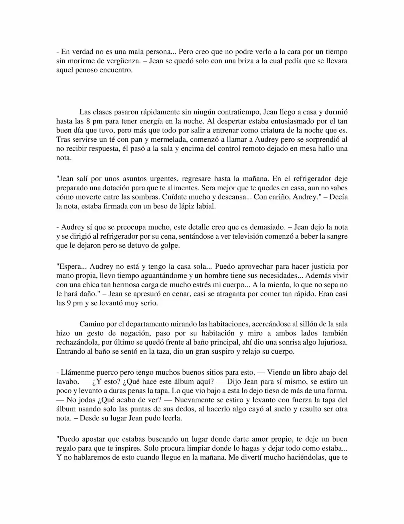 RÉQUIEM DE SANGRE (Novela) - Capítulo 7 - Página 8 - LectorTMOo