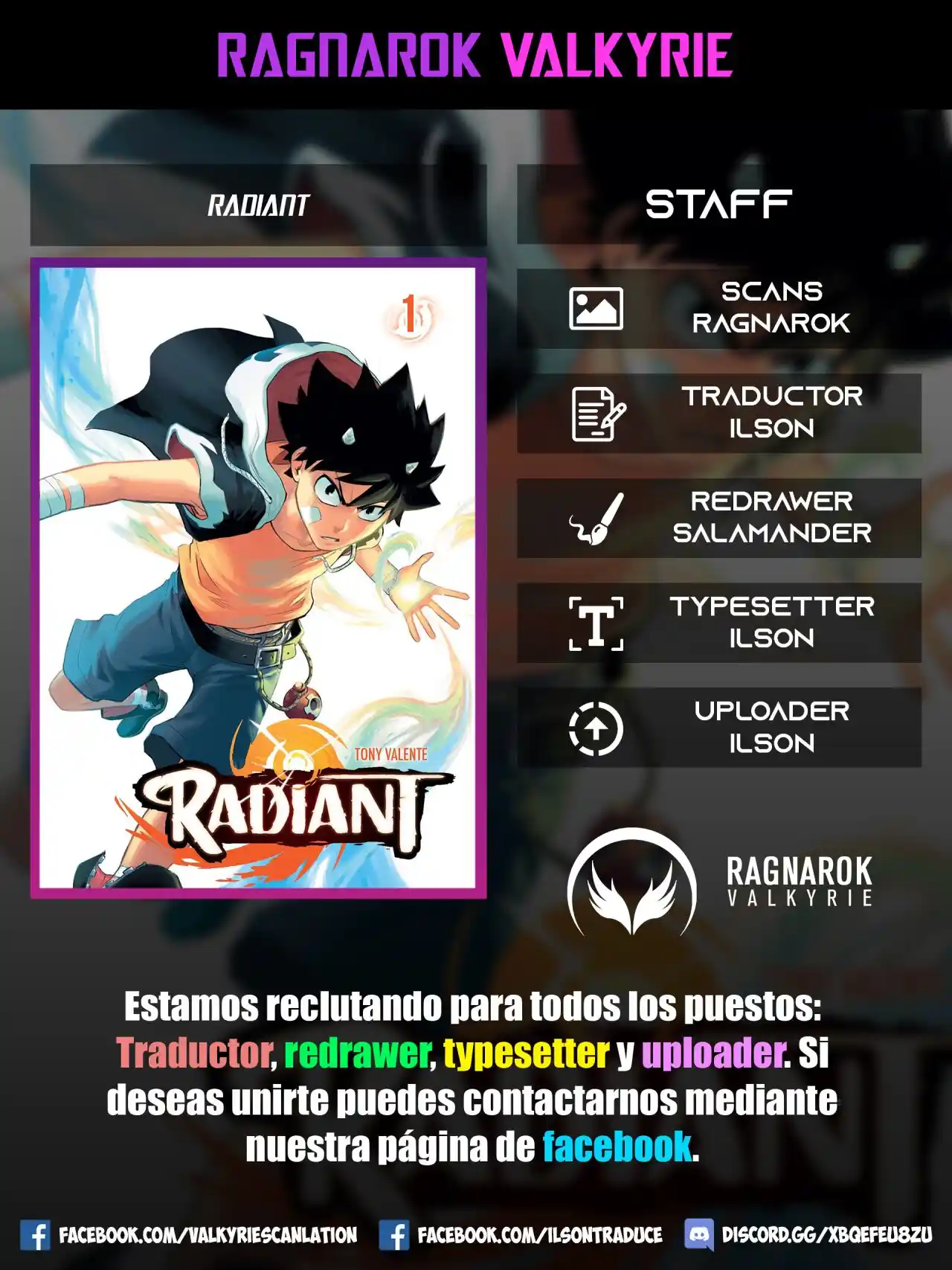 Radiant - Capítulo 127 - Página 1 - LectorTMOo