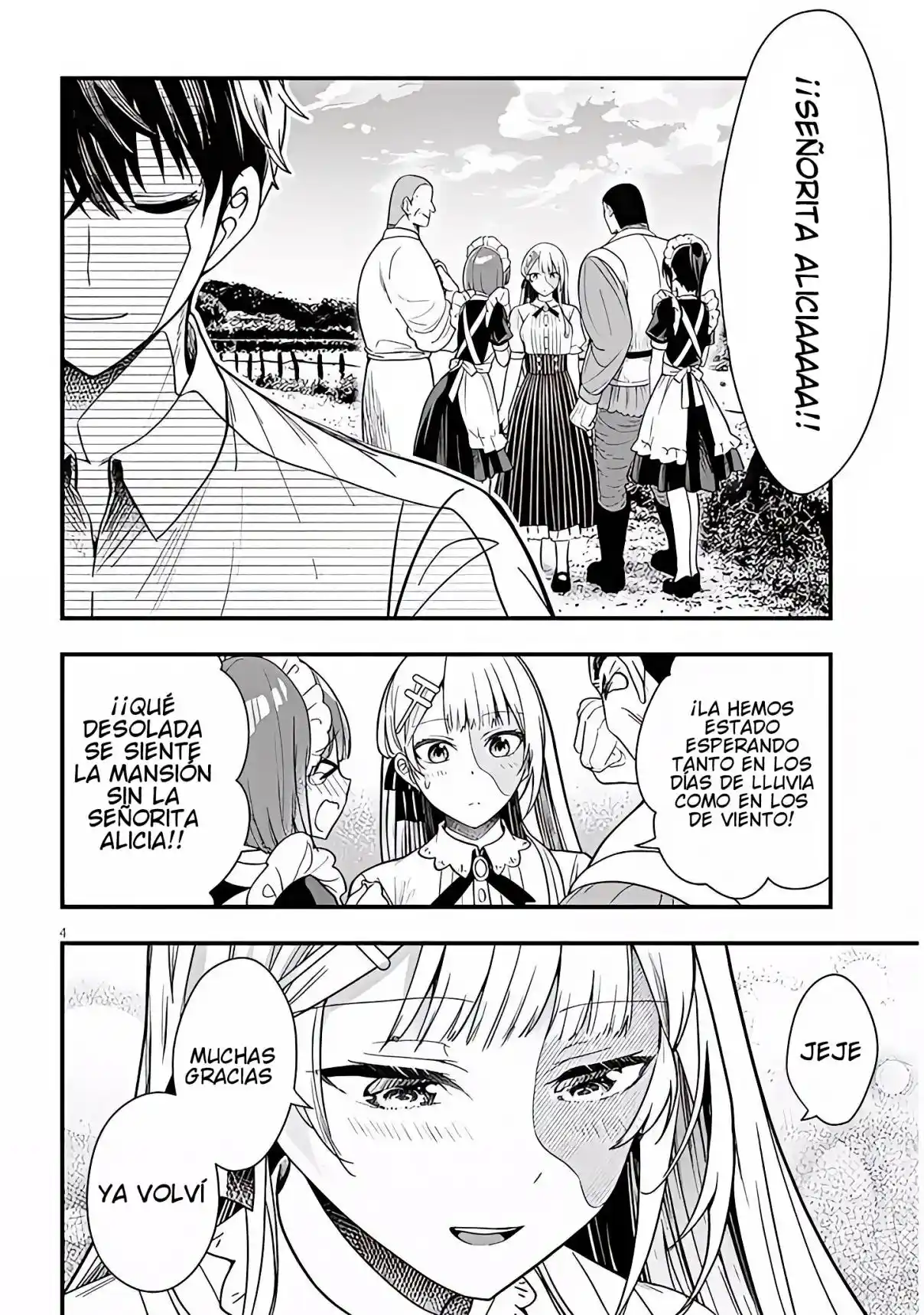 Ragna, El Heredero De Un Noble De La Frontera, Es Un Reencarnado De Japón Y Este Mundo Es El Mundo De Un Juego De Citas Que él Conocía capítulo 15 página 5