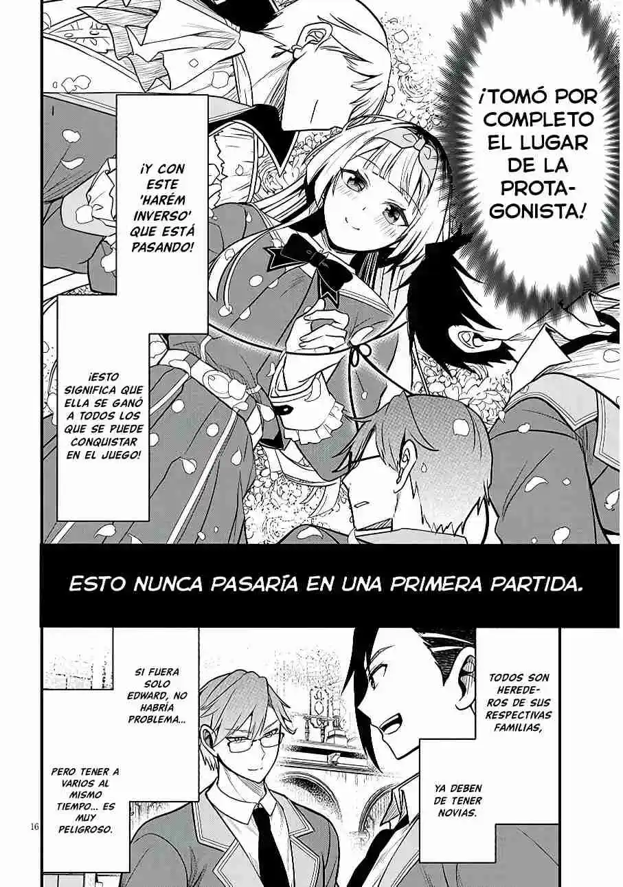 Ragna, El Heredero De Un Noble De La Frontera, Es Un Reencarnado De Japón Y Este Mundo Es El Mundo De Un Juego De Citas Que él Conocía capítulo 7 página 17