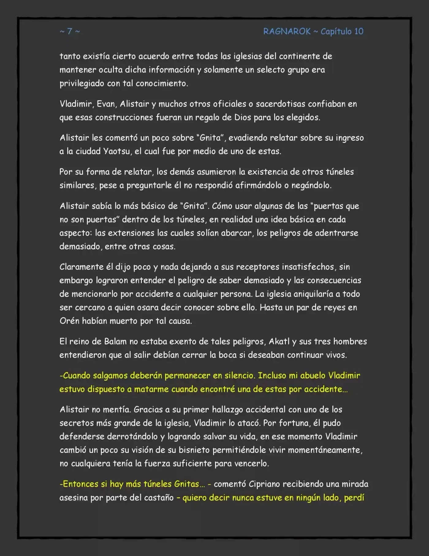 Ragnarok, El Destino De Los Dioses (Novela) - Capítulo 10 - Página 7 - LectorTMOo