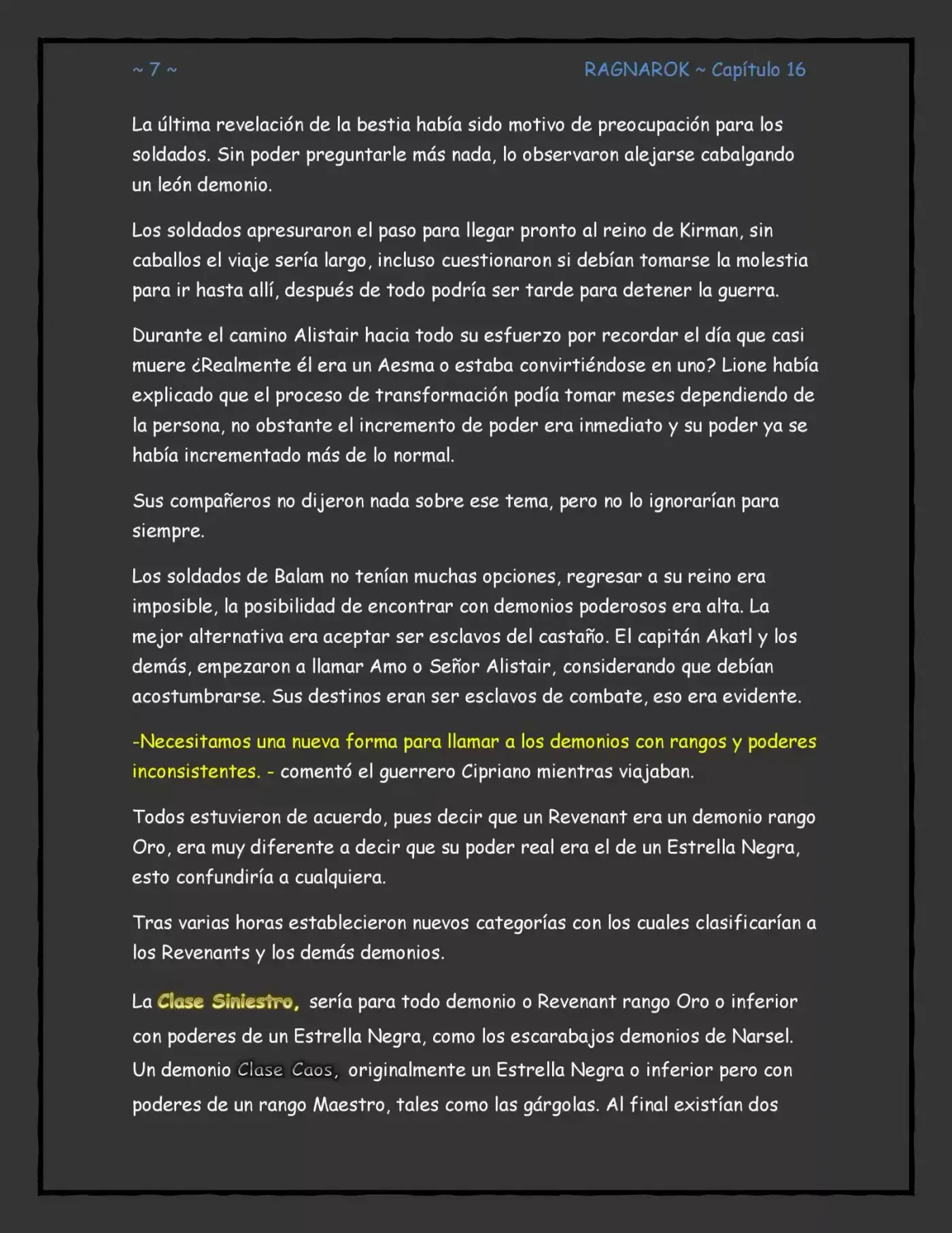 Ragnarok, El Destino De Los Dioses (Novela) - Capítulo 16 - Página 7 - LectorTMOo