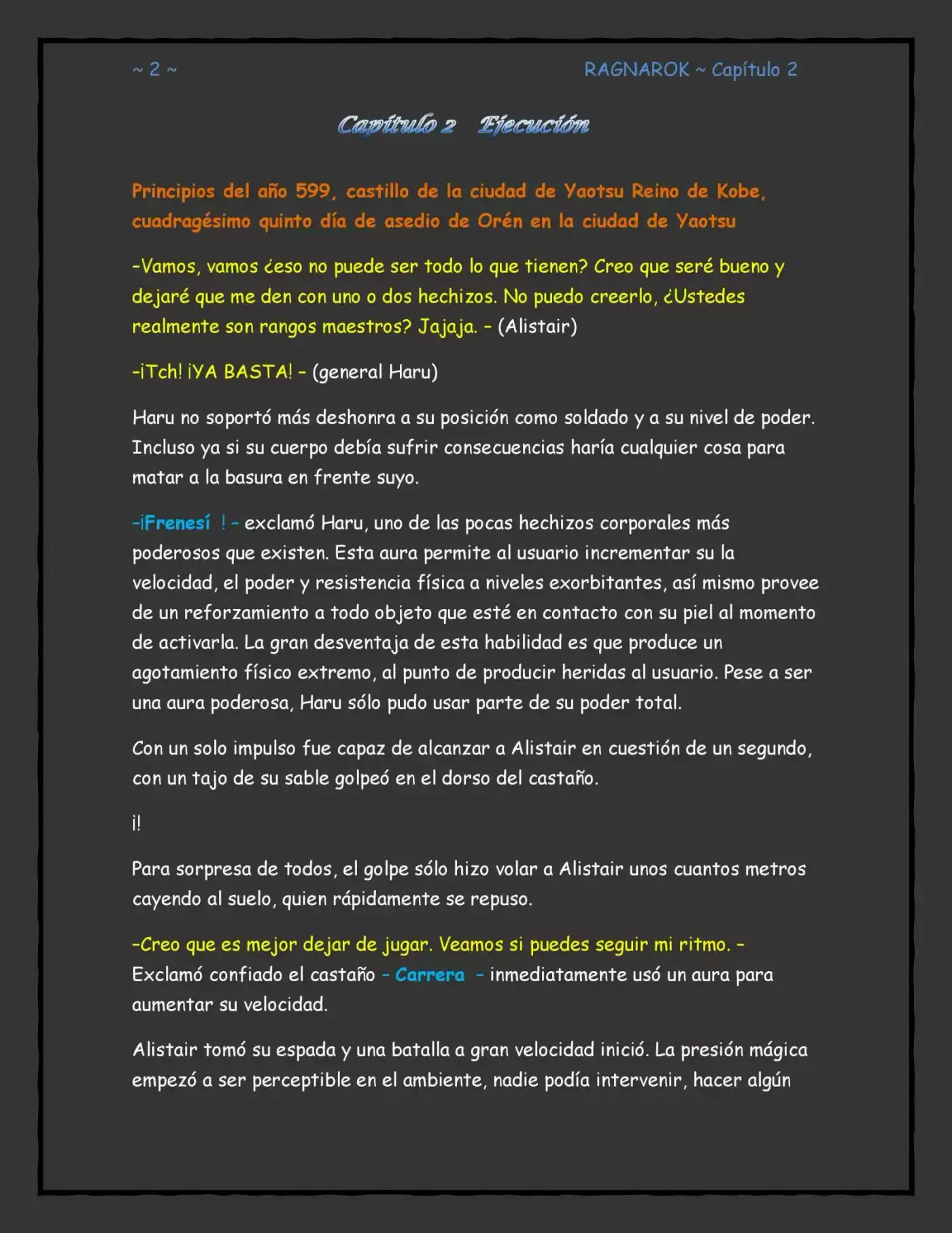 Ragnarok, El Destino De Los Dioses (Novela) - Capítulo 2 - Página 2 - LectorTMOo