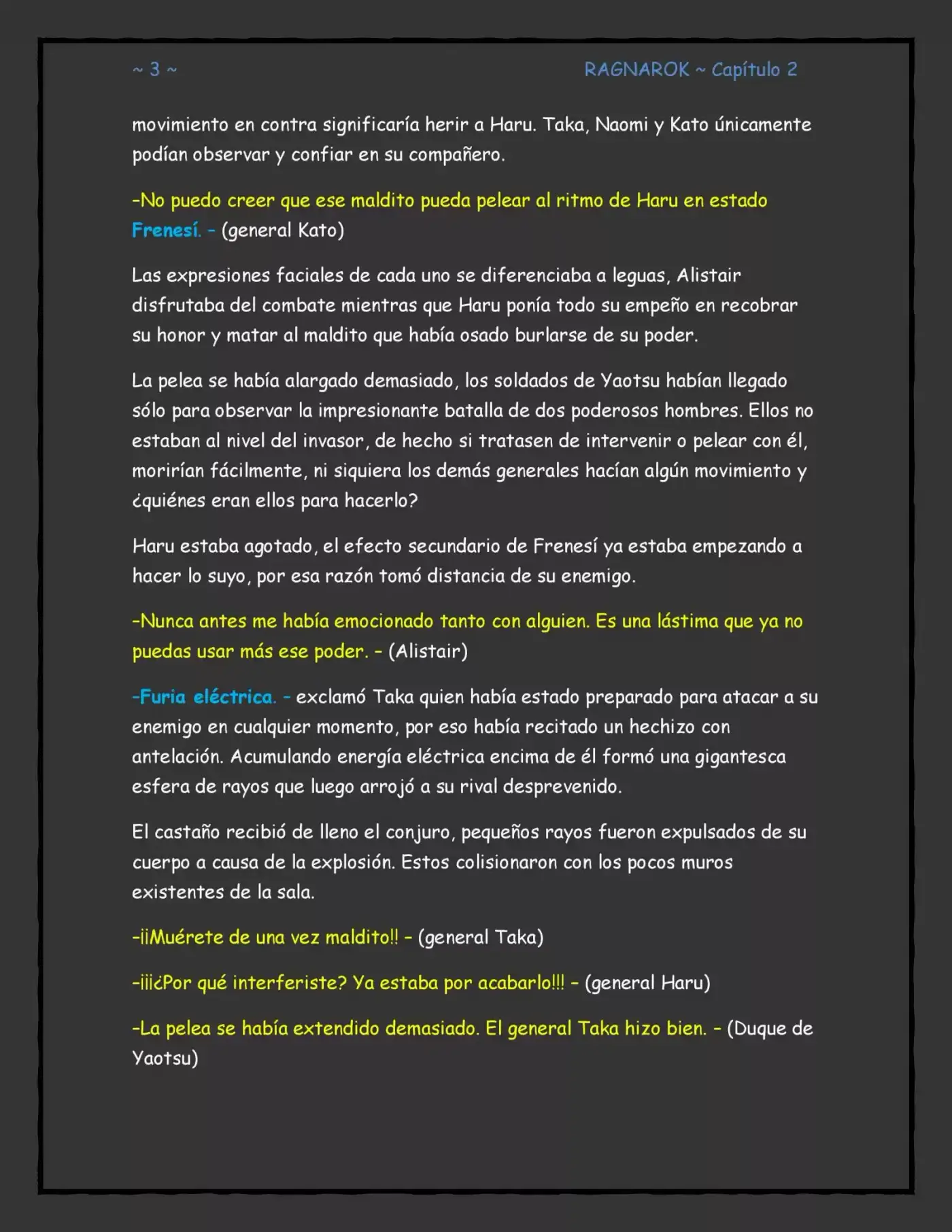 Ragnarok, El Destino De Los Dioses (Novela) - Capítulo 2 - Página 3 - LectorTMOo