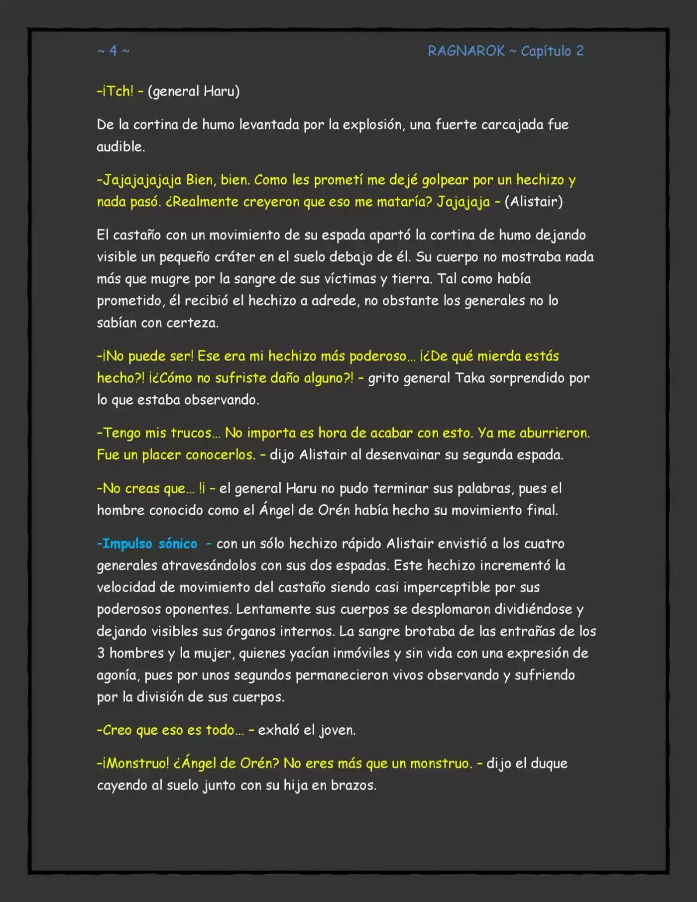 Ragnarok, El Destino De Los Dioses (Novela) - Capítulo 2 - Página 4 - LectorTMOo