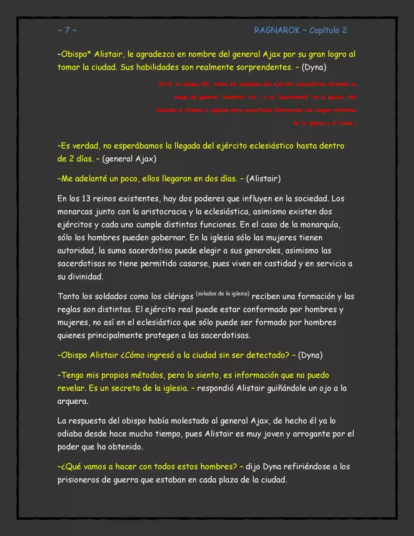 Ragnarok, El Destino De Los Dioses (Novela) - Capítulo 2 - Página 7 - LectorTMOo