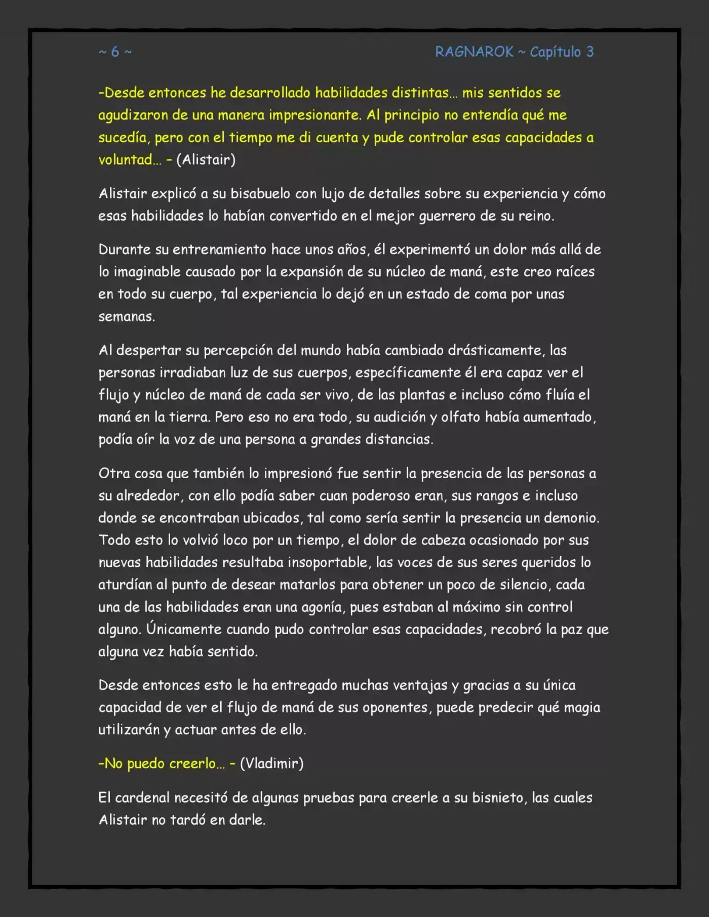 Ragnarok, El Destino De Los Dioses (Novela) - Capítulo 3 - Página 6 - LectorTMOo