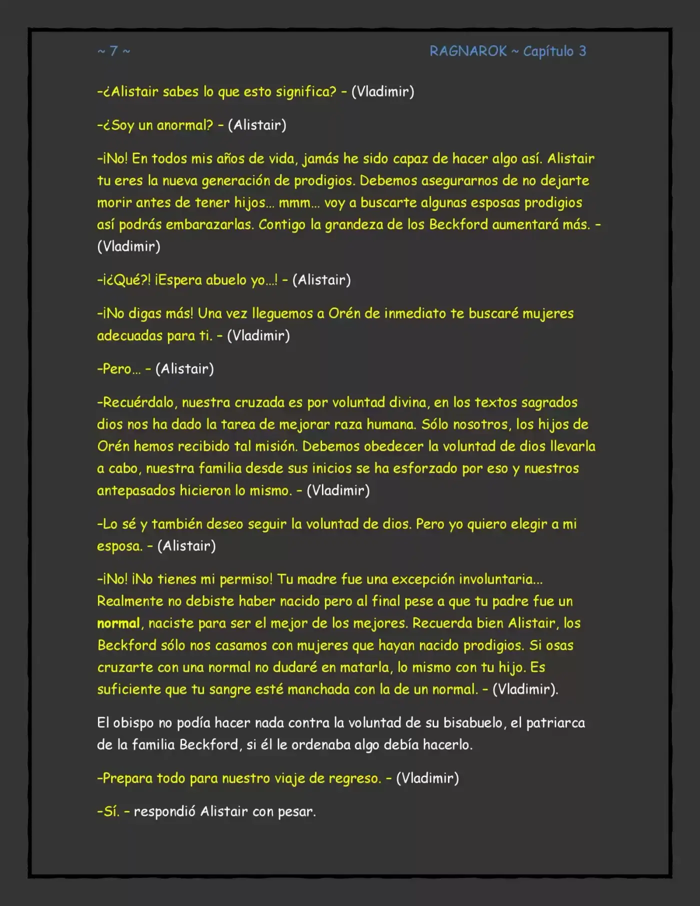 Ragnarok, El Destino De Los Dioses (Novela) - Capítulo 3 - Página 7 - LectorTMOo