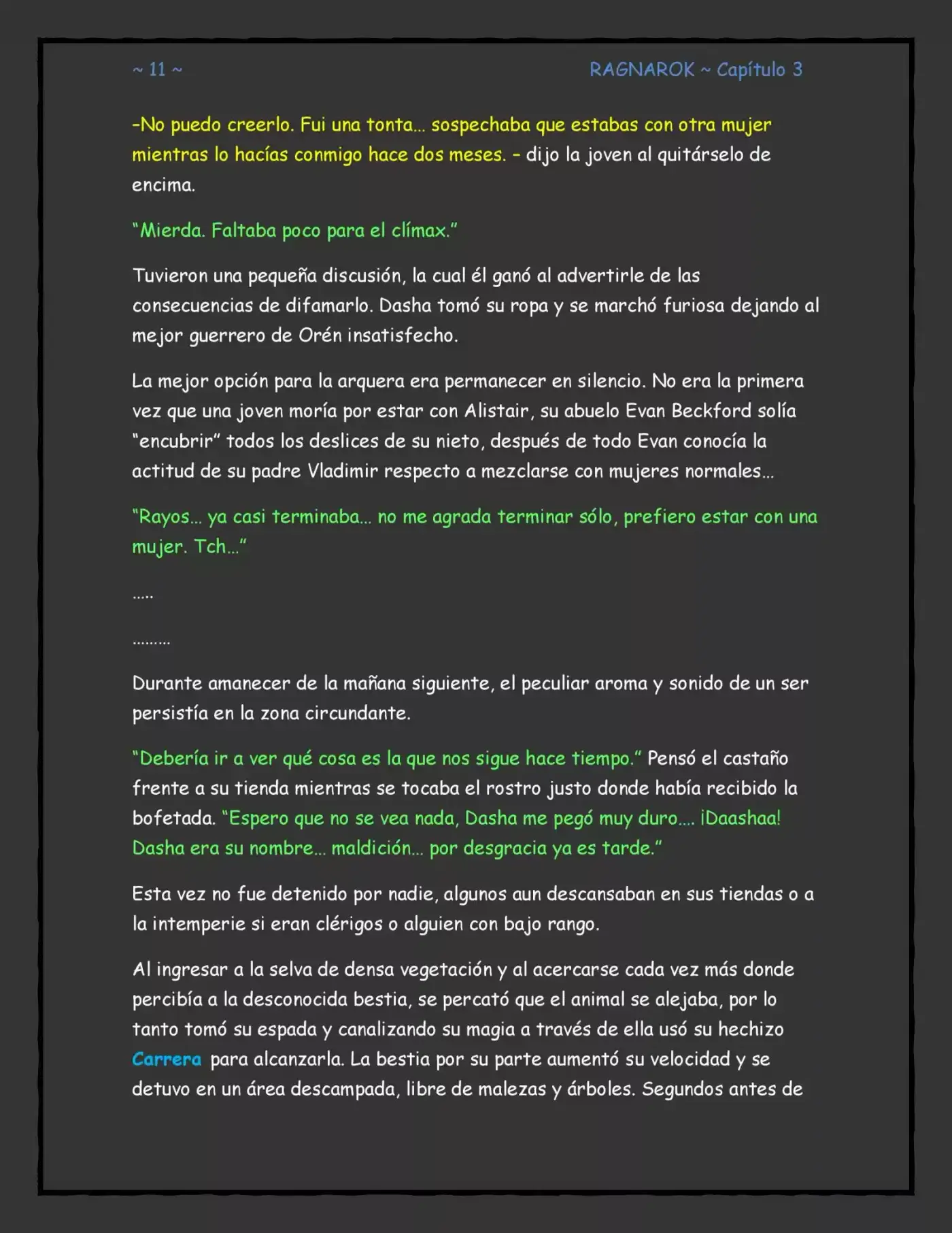 Ragnarok, El Destino De Los Dioses (Novela) - Capítulo 3 - Página 11 - LectorTMOo
