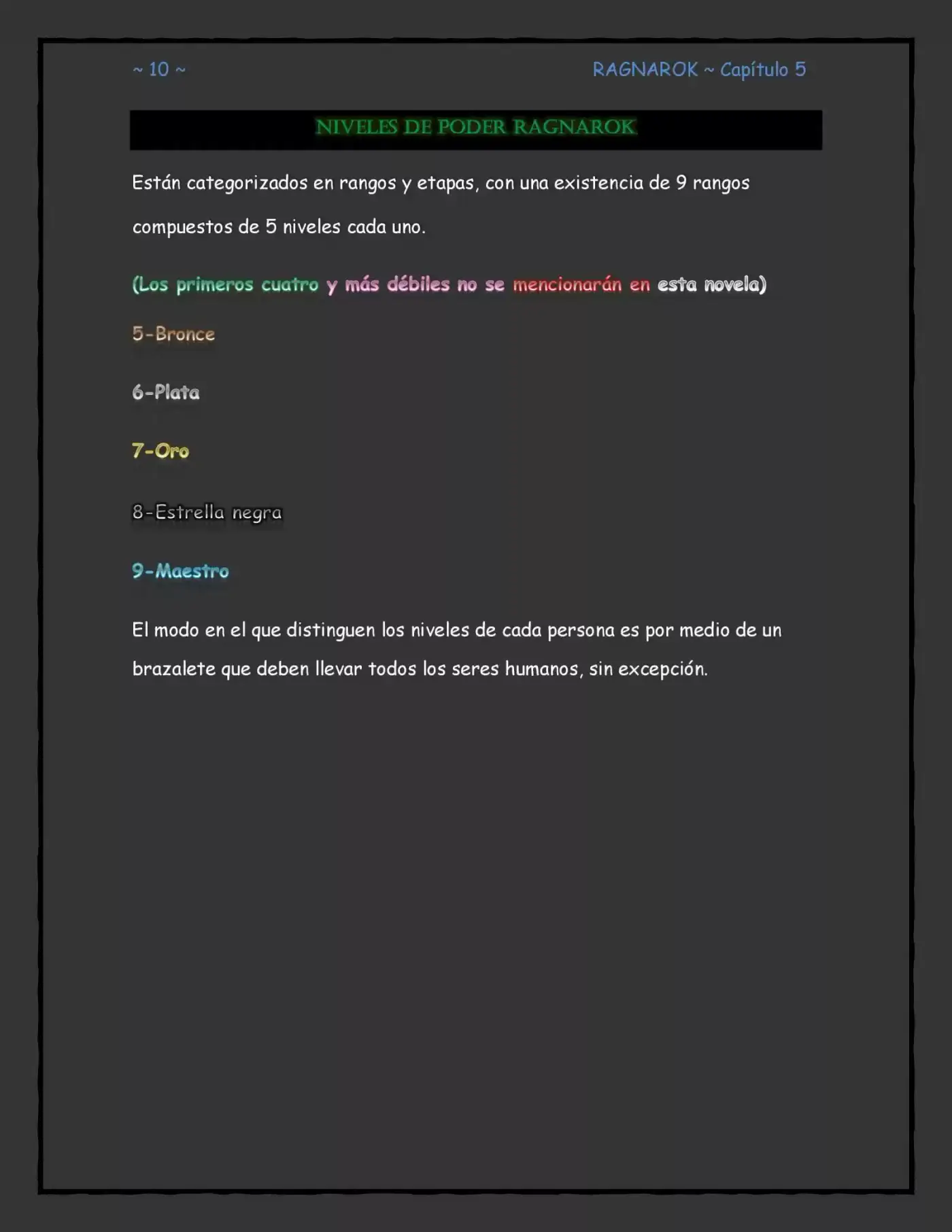 Ragnarok, El Destino De Los Dioses (Novela) - Capítulo 5 - Página 10 - LectorTMOo