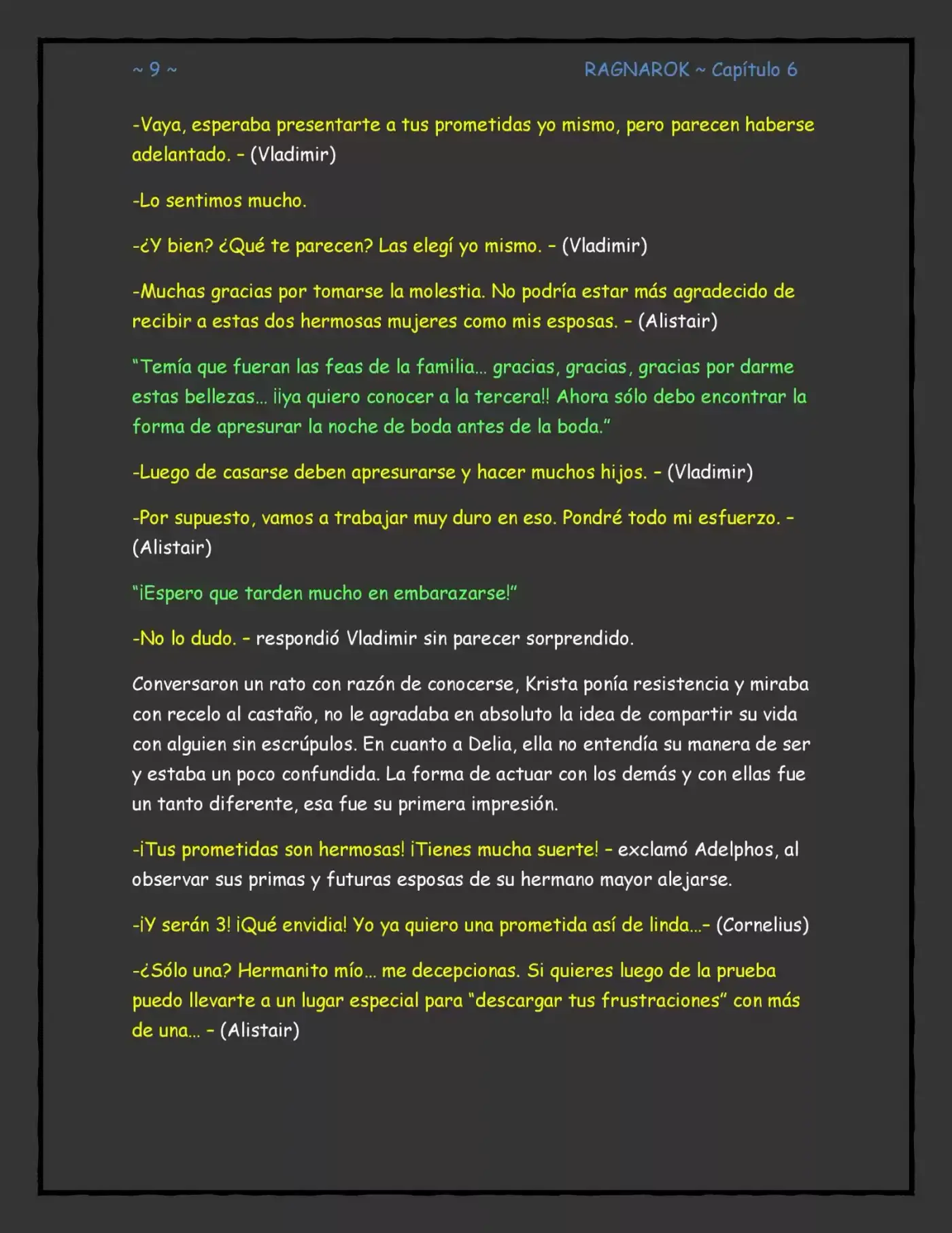 Ragnarok, El Destino De Los Dioses (Novela) - Capítulo 6 - Página 9 - LectorTMOo