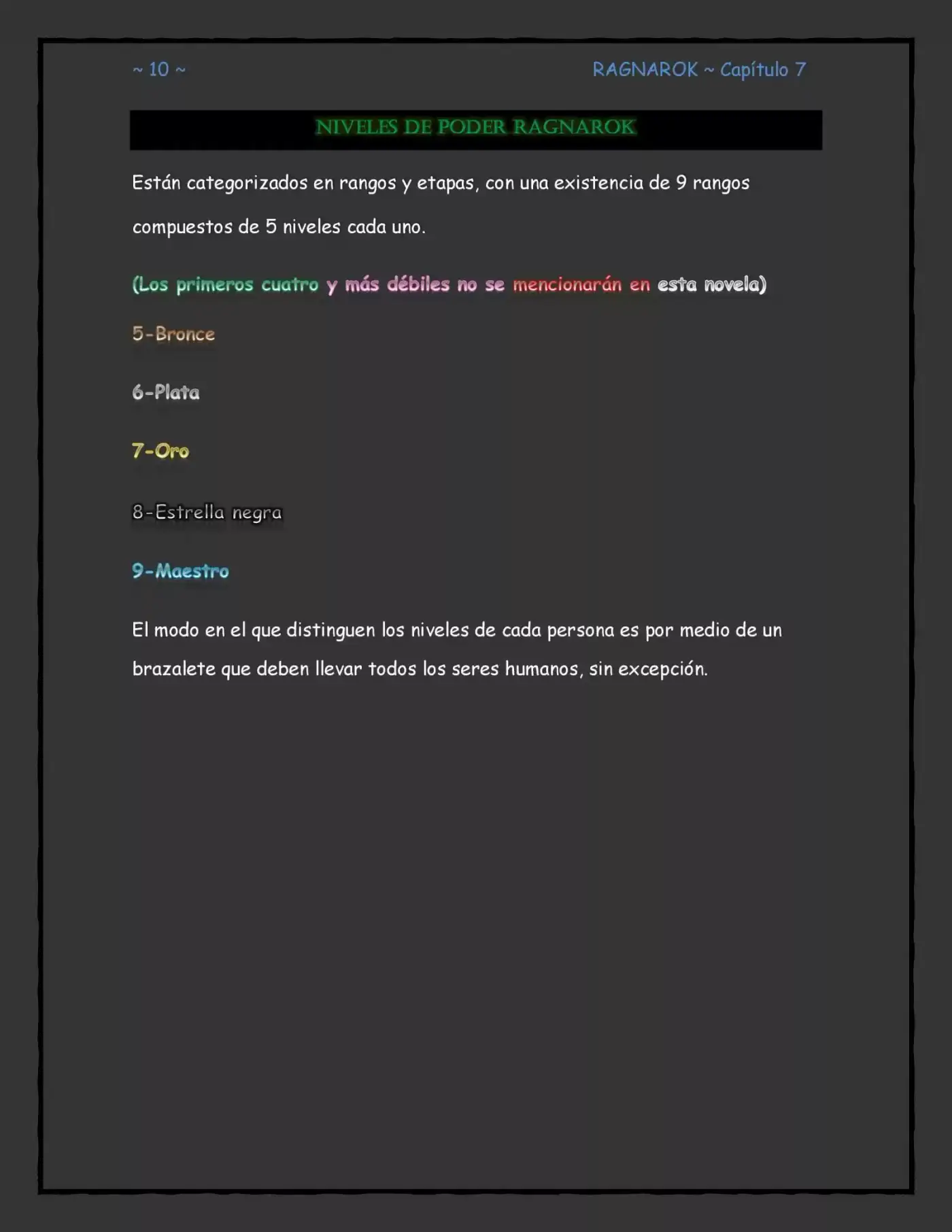 Ragnarok, El Destino De Los Dioses (Novela) - Capítulo 7 - Página 10 - LectorTMOo