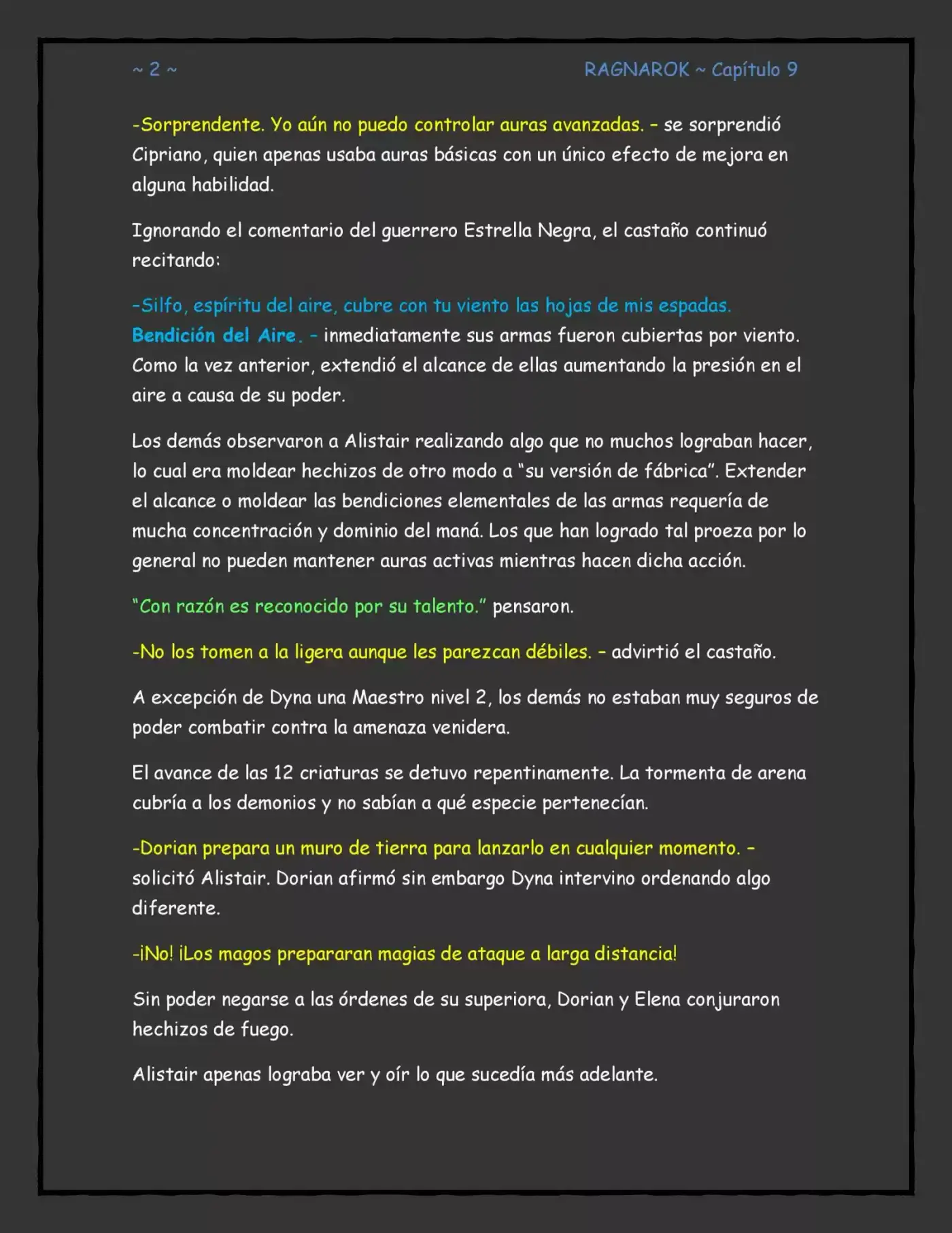 Ragnarok, El Destino De Los Dioses (Novela) - Capítulo 9 - Página 2 - LectorTMOo