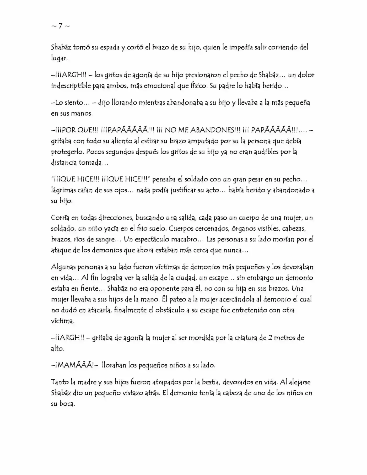 RAGNAROK (Novela) - Capítulo  - Página 7 - LectorTMOo