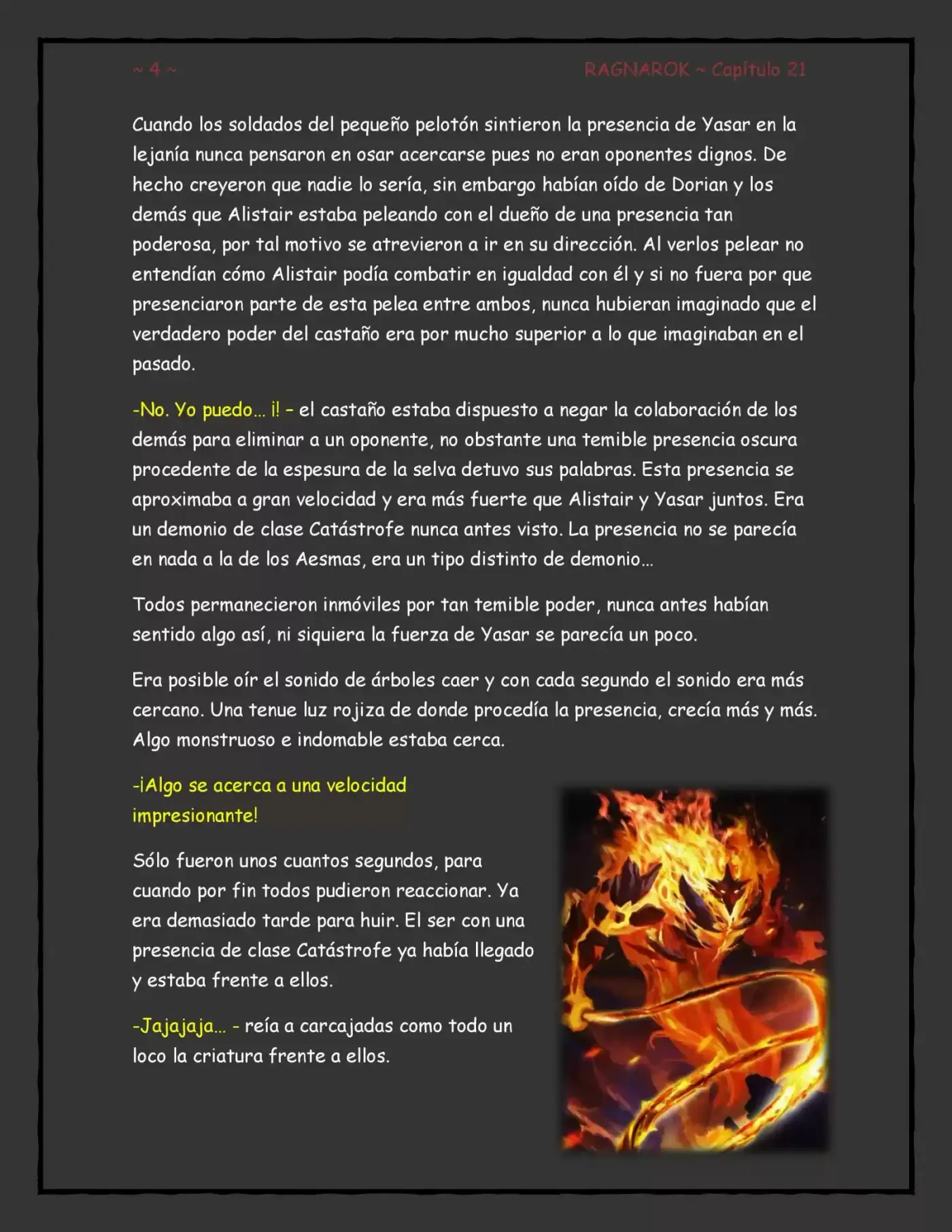 RAGNAROK (Novela) - Capítulo 21 - Página 4 - LectorTMOo