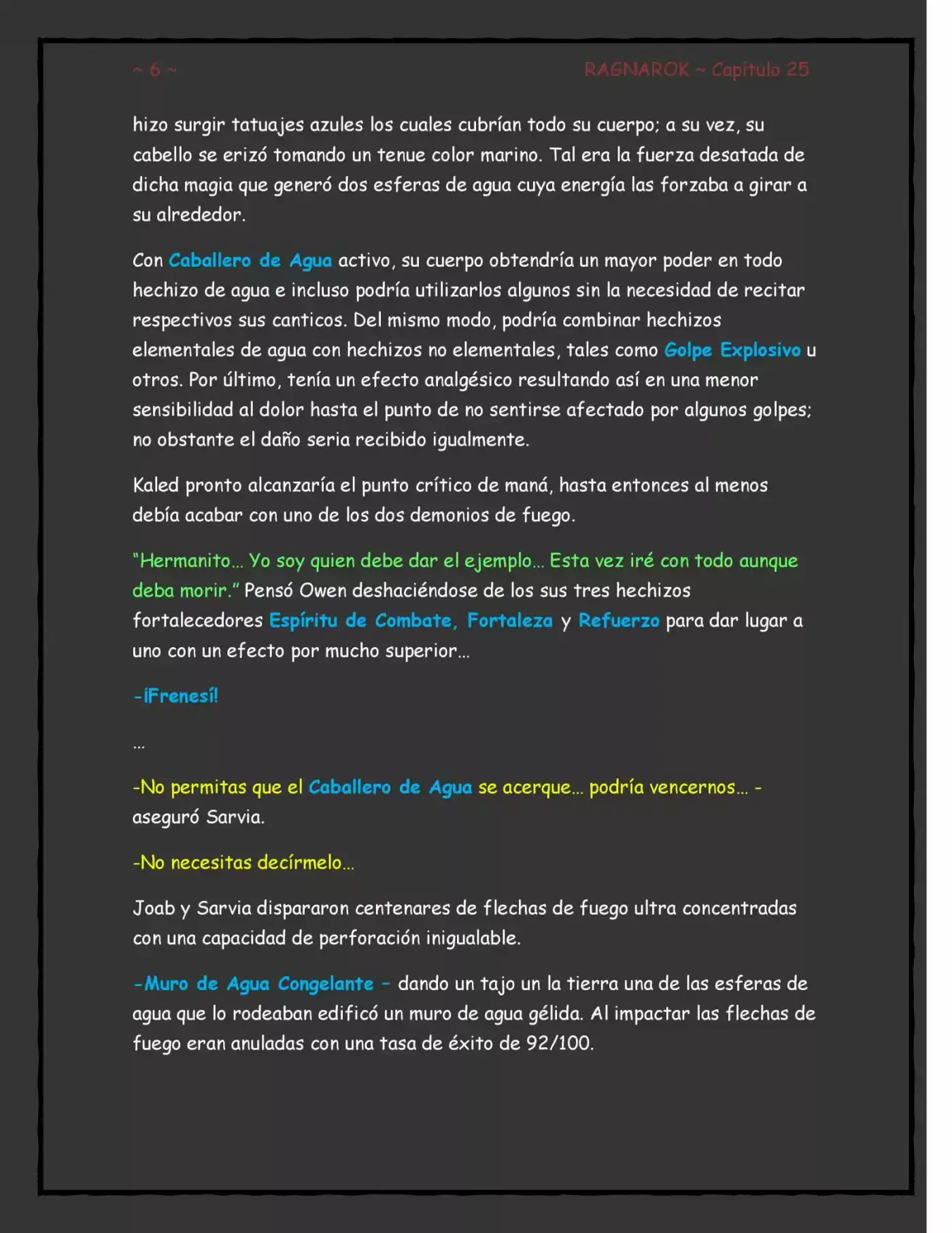 RAGNAROK (Novela) - Capítulo 25 - Página 6 - LectorTMOo