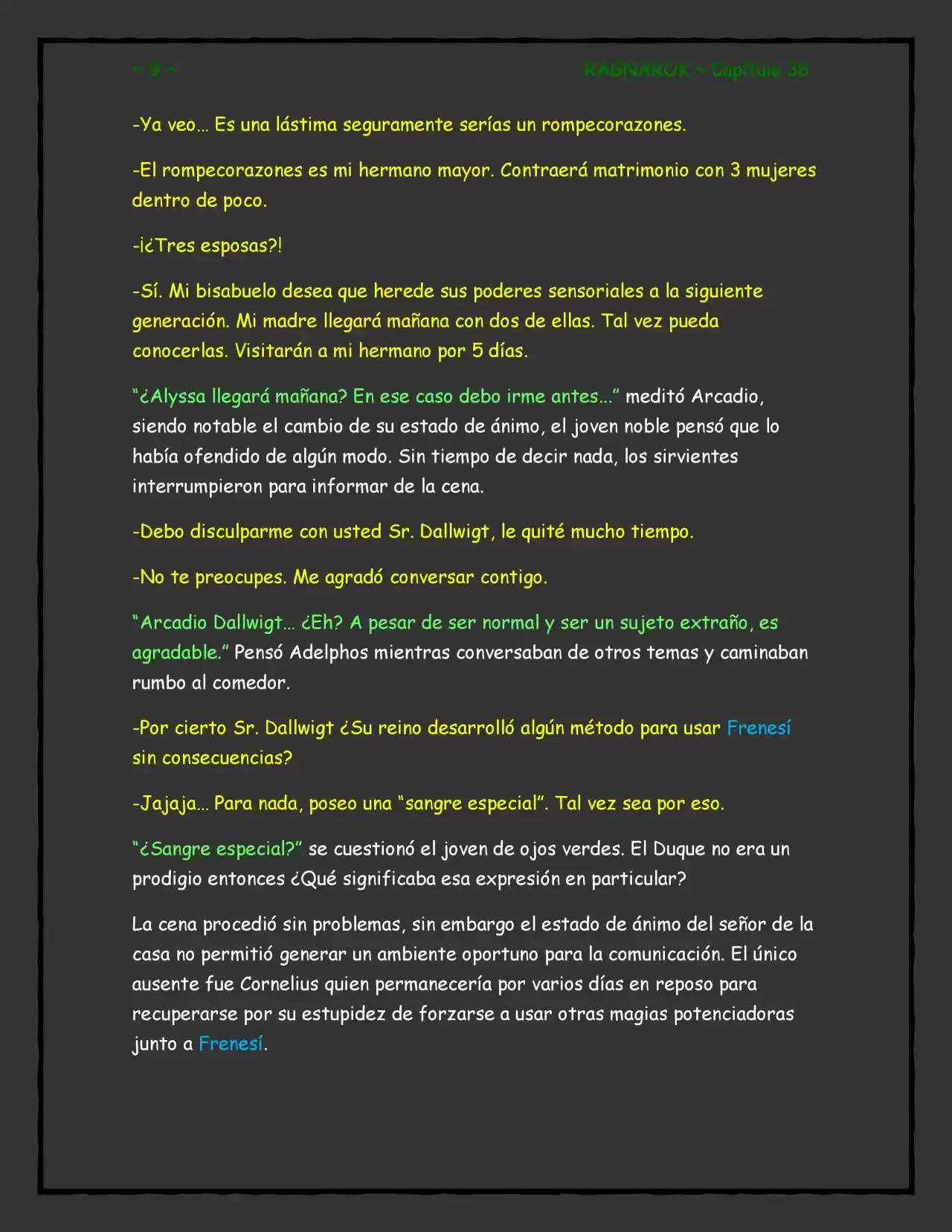 RAGNAROK (Novela) - Capítulo 38 - Página 9 - LectorTMOo