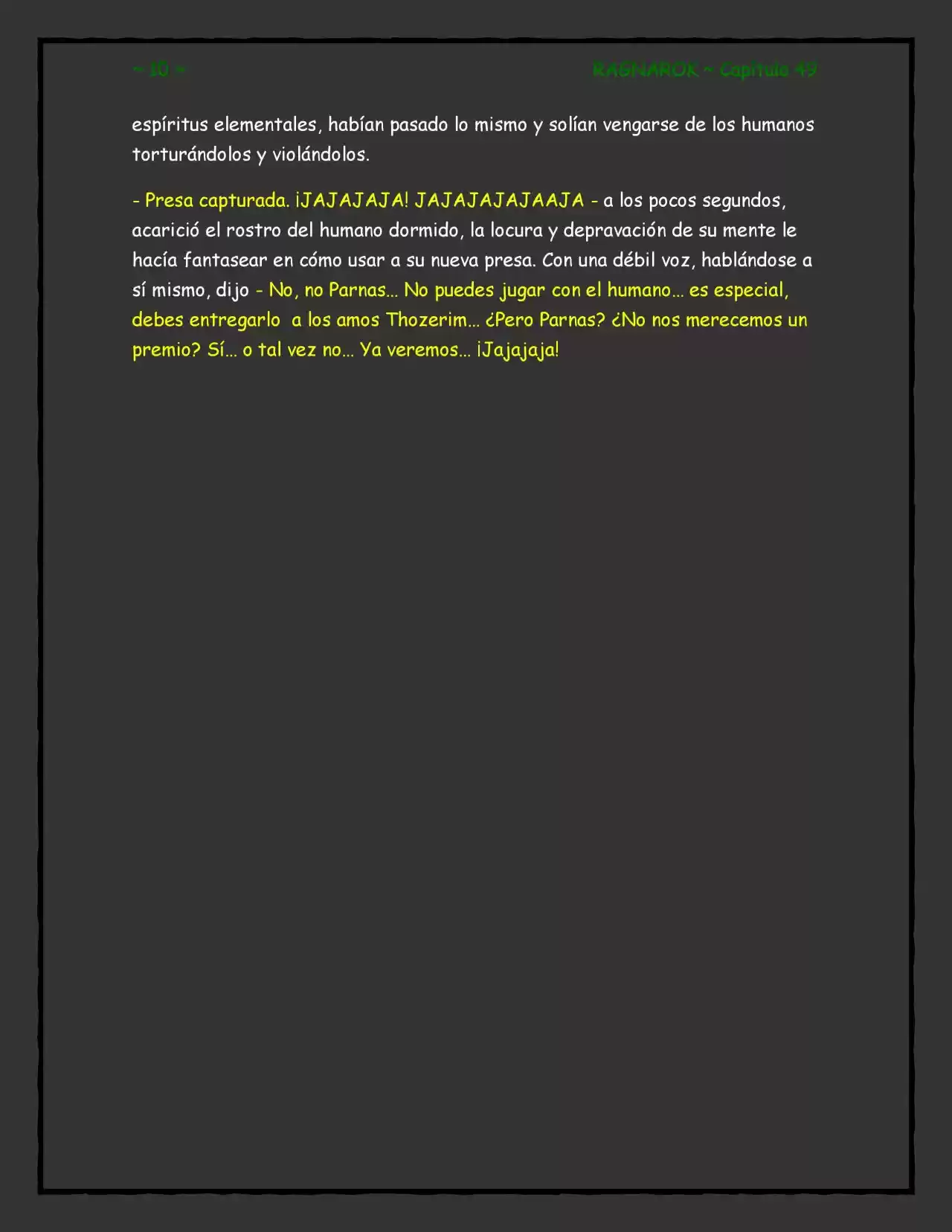 RAGNAROK (Novela) - Capítulo 49 - Página 10 - LectorTMOo