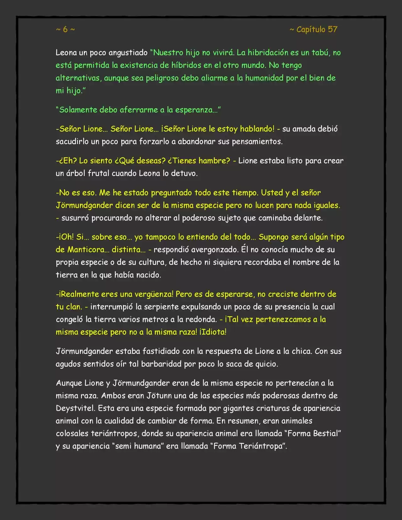 RAGNAROK (Novela) - Capítulo 57 - Página 6 - LectorTMOo
