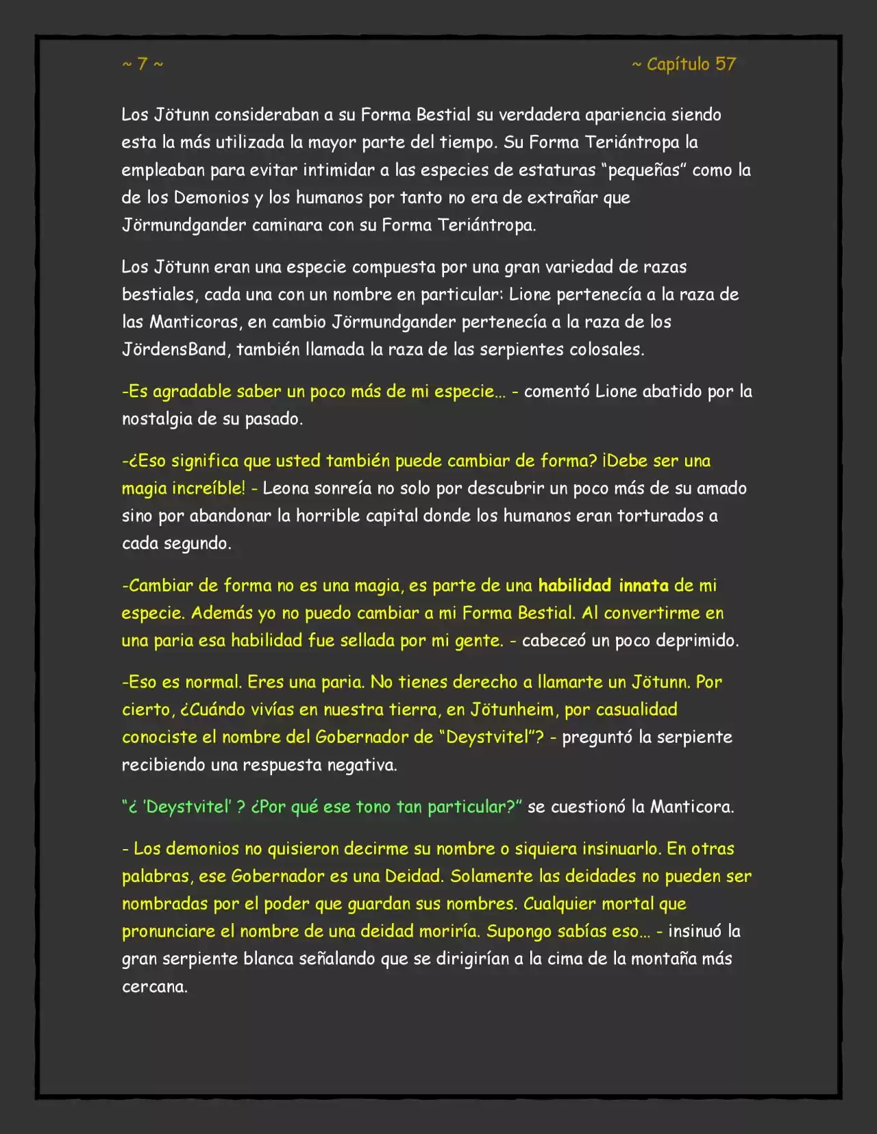 RAGNAROK (Novela) - Capítulo 57 - Página 7 - LectorTMOo