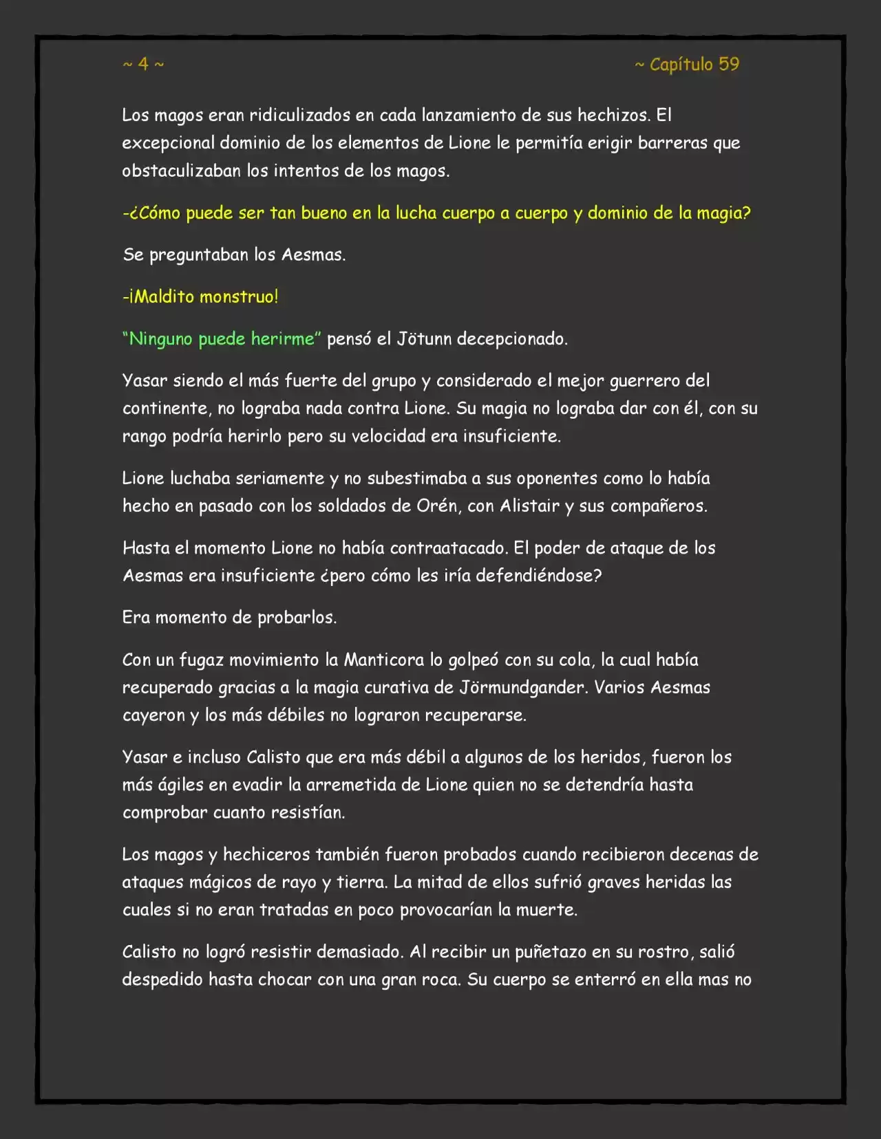 RAGNAROK (Novela) - Capítulo 59 - Página 5 - LectorTMOo