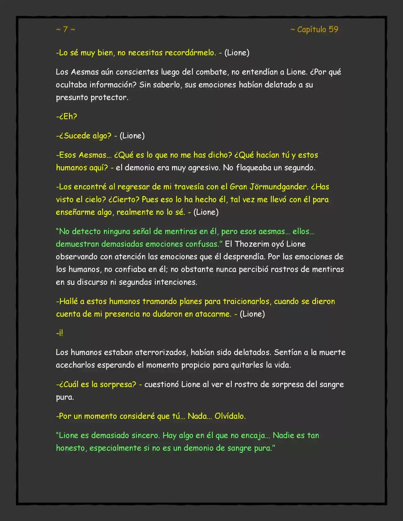 RAGNAROK (Novela) - Capítulo 59 - Página 8 - LectorTMOo