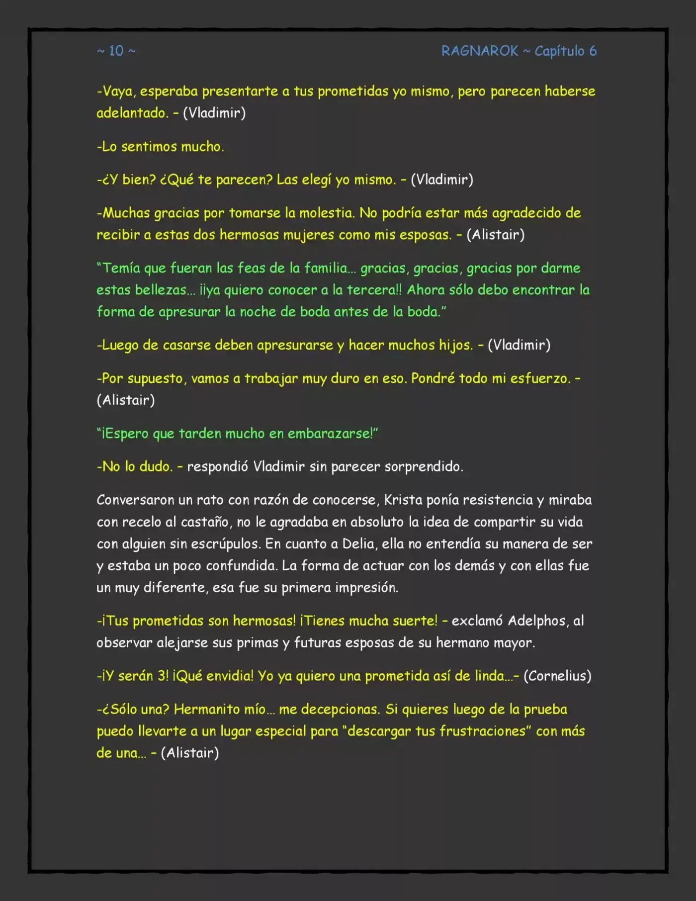 RAGNAROK (Novela) - Capítulo 6 - Página 10 - LectorTMOo