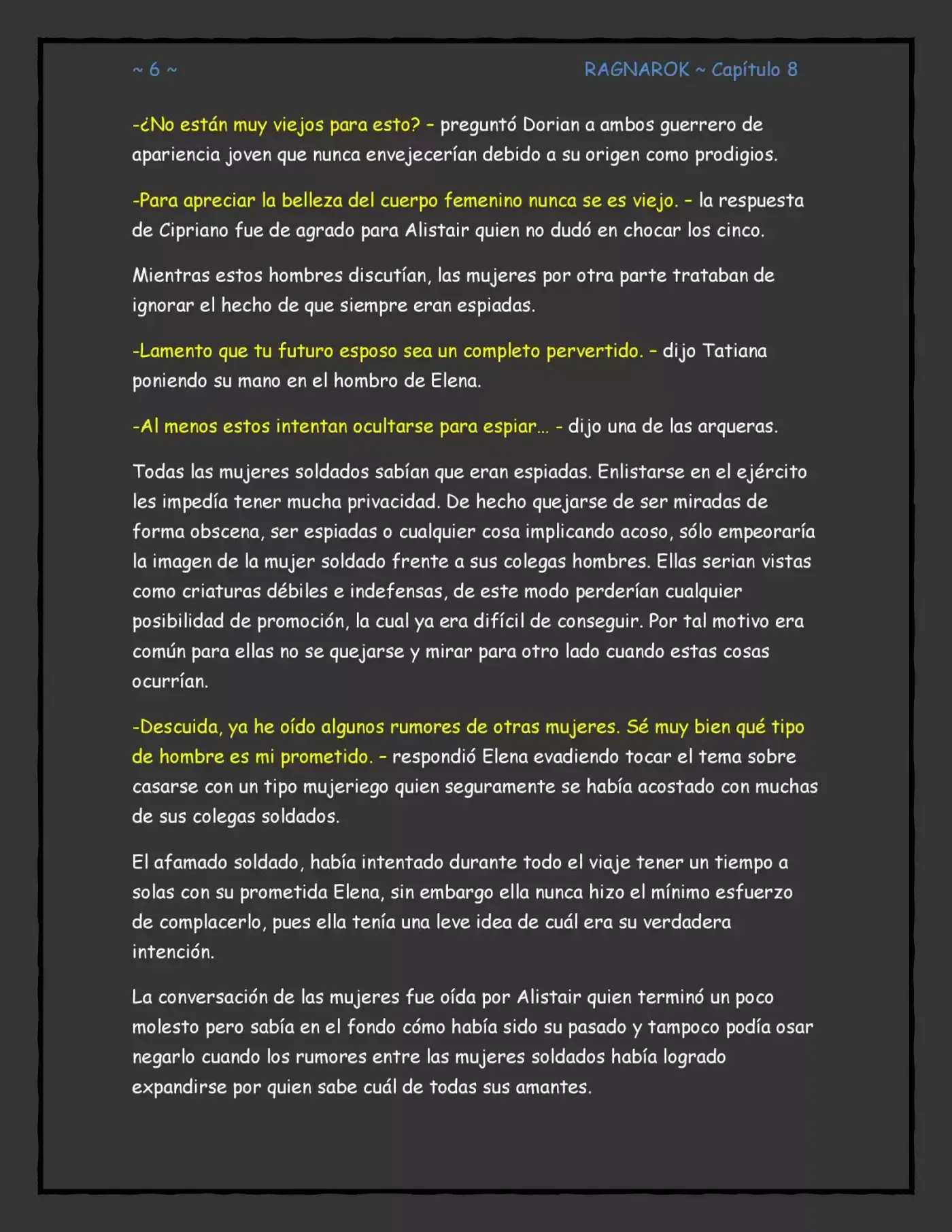 RAGNAROK (Novela) - Capítulo 8 - Página 6 - LectorTMOo