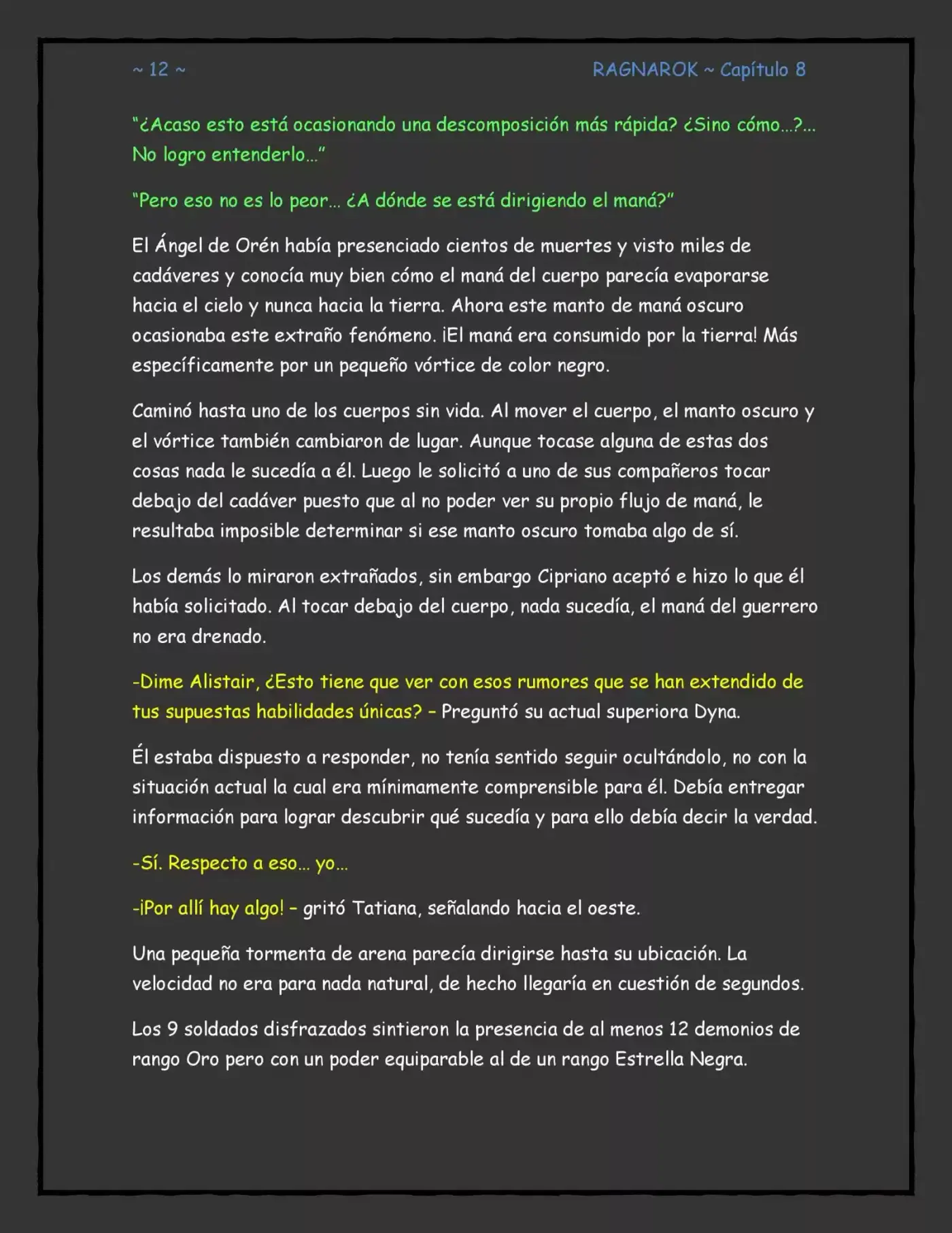 RAGNAROK (Novela) - Capítulo 8 - Página 12 - LectorTMOo