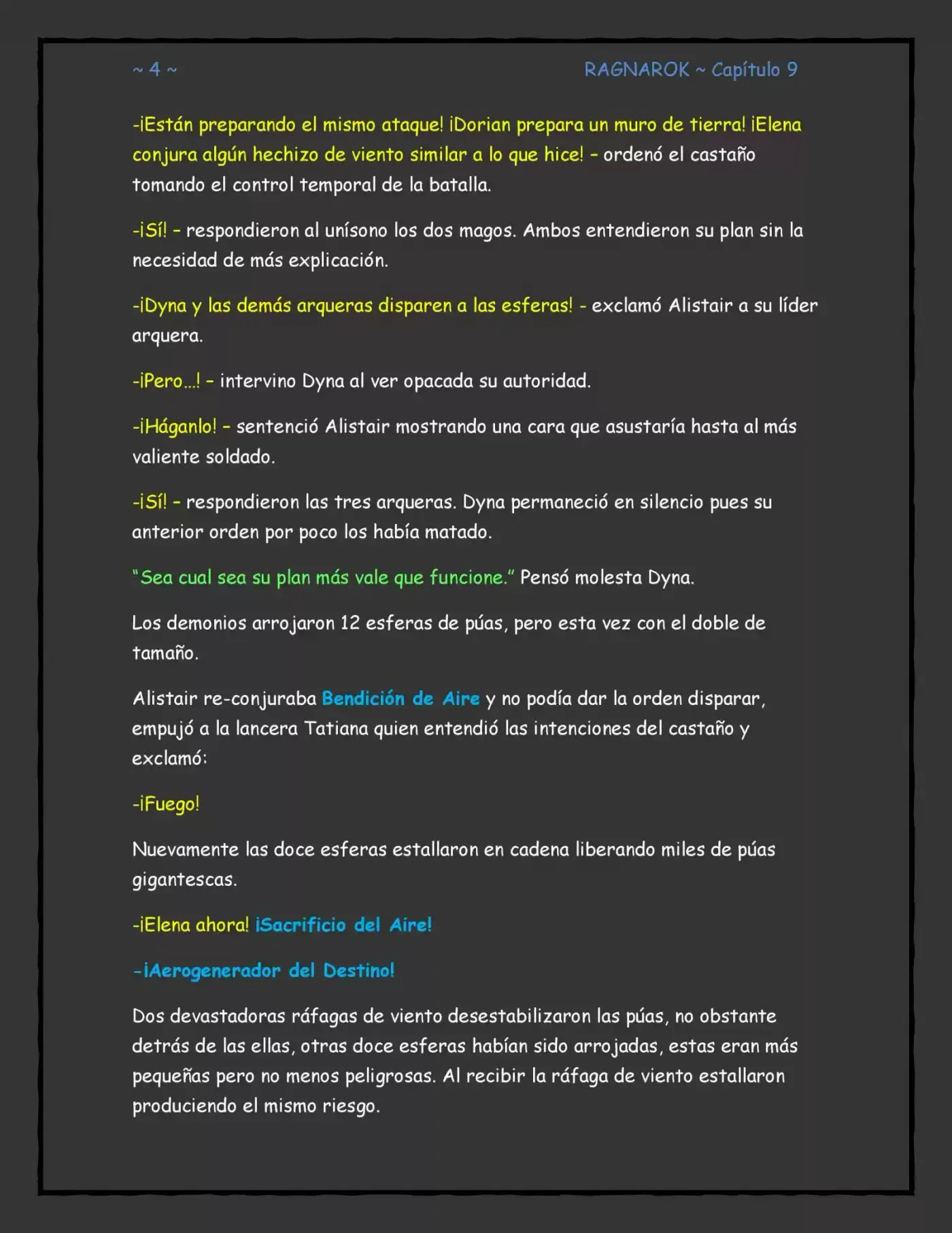 RAGNAROK (Novela) - Capítulo 9 - Página 4 - LectorTMOo